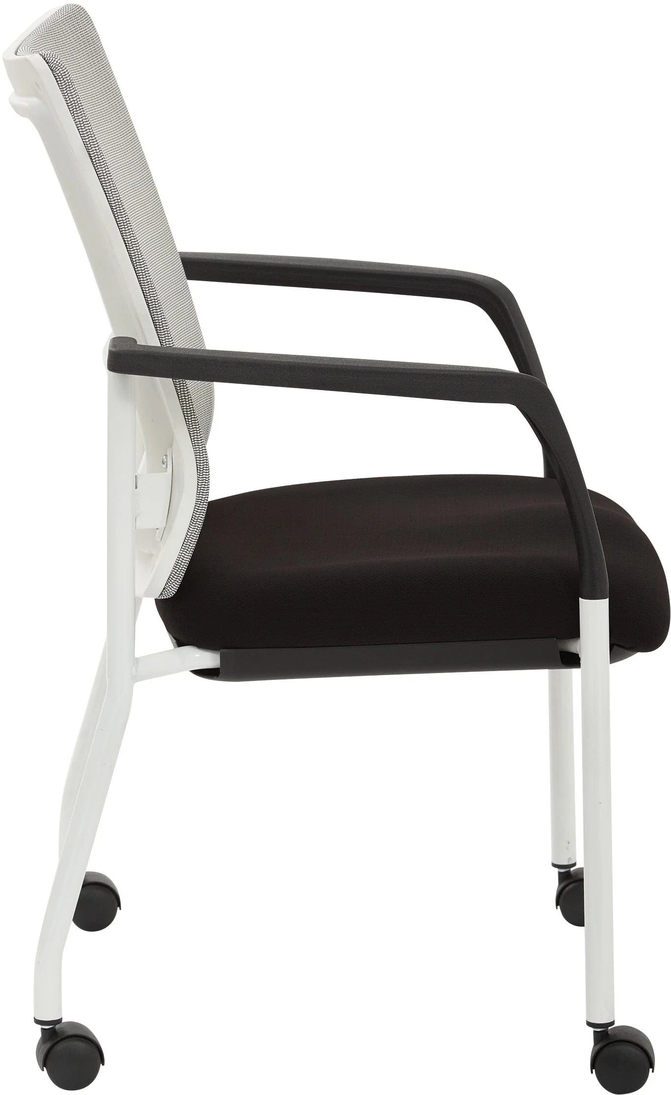Office Star ProGrid® Mesh Back Visitors Chair with Casters [8840W] - Image 8