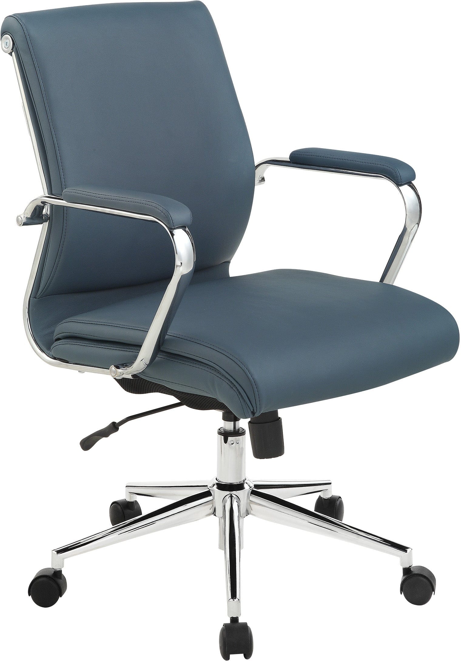 Office Star Mid Back Antimicrobial Vinyl Chair [920351C] - Image 2