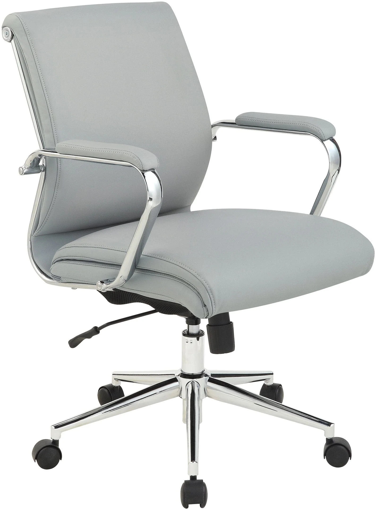 Office Star Mid Back Antimicrobial Vinyl Chair [920351C] - Image 4