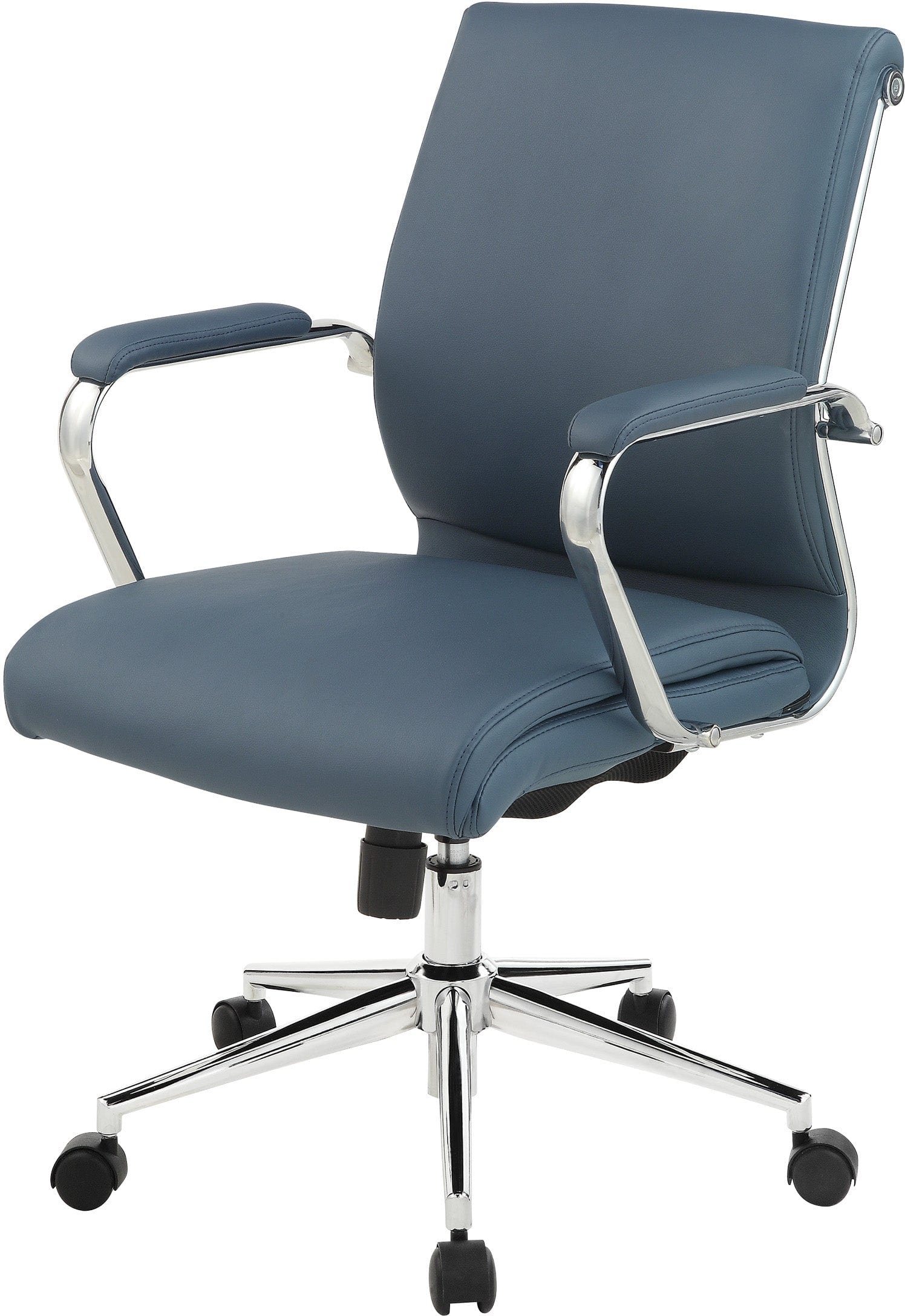 Office Star Mid Back Antimicrobial Vinyl Chair [920351C] - Image 6