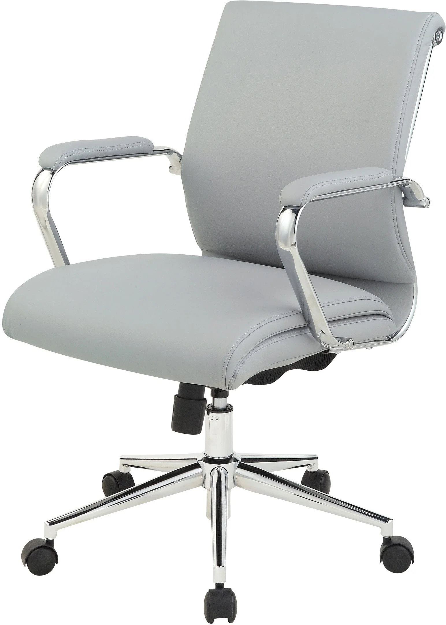 Office Star Mid Back Antimicrobial Vinyl Chair [920351C] - Image 8