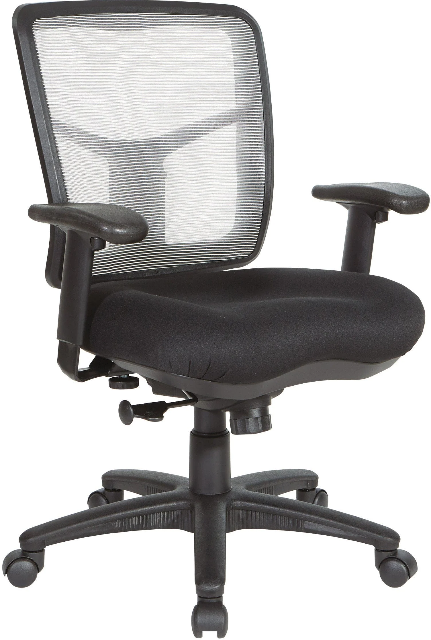 Office Star Grey Air Mist Mesh Back Chair [92555] - Image 2