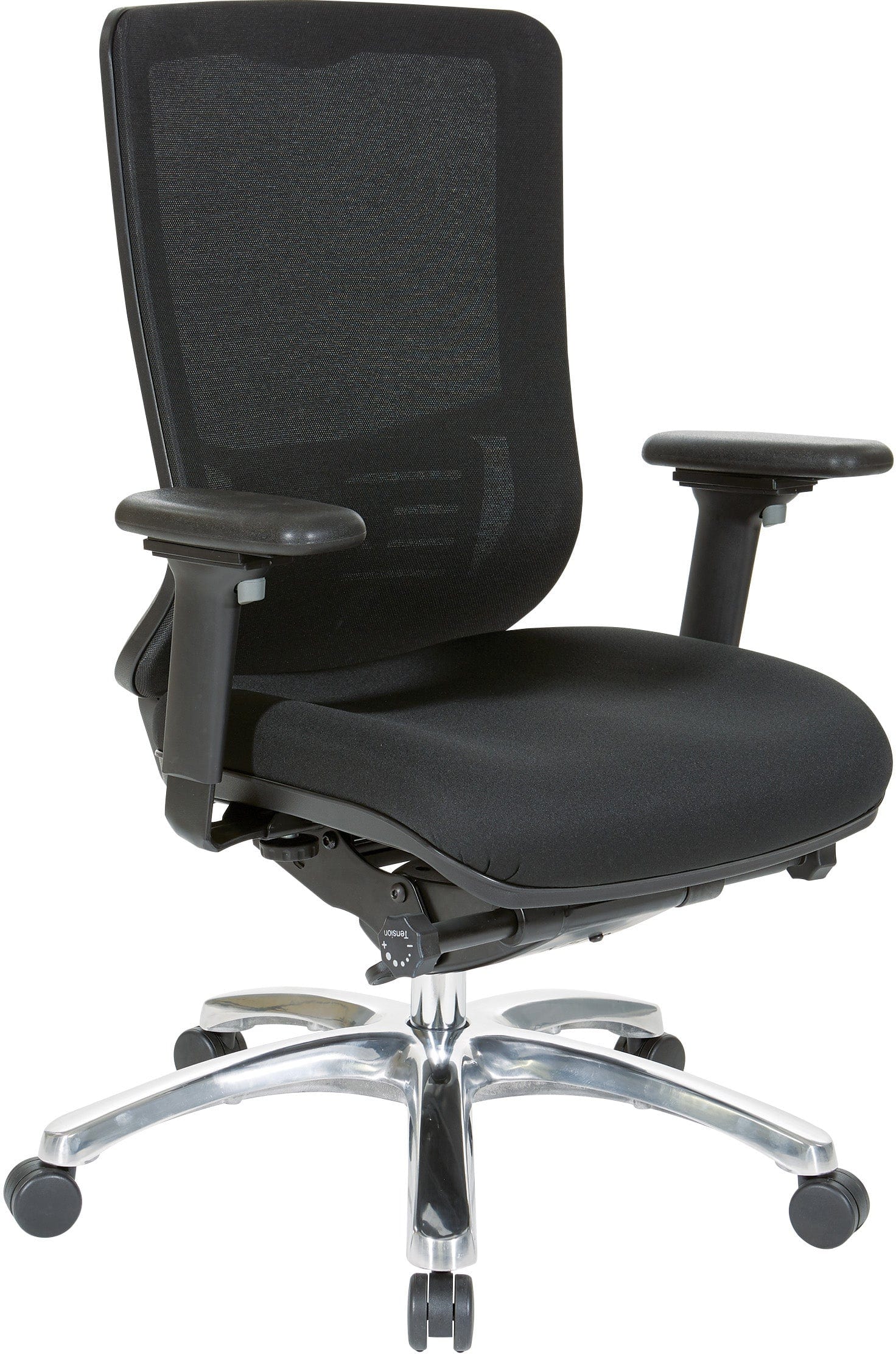 Office Star Mesh High Back Chair with Custom Seat [97720C]