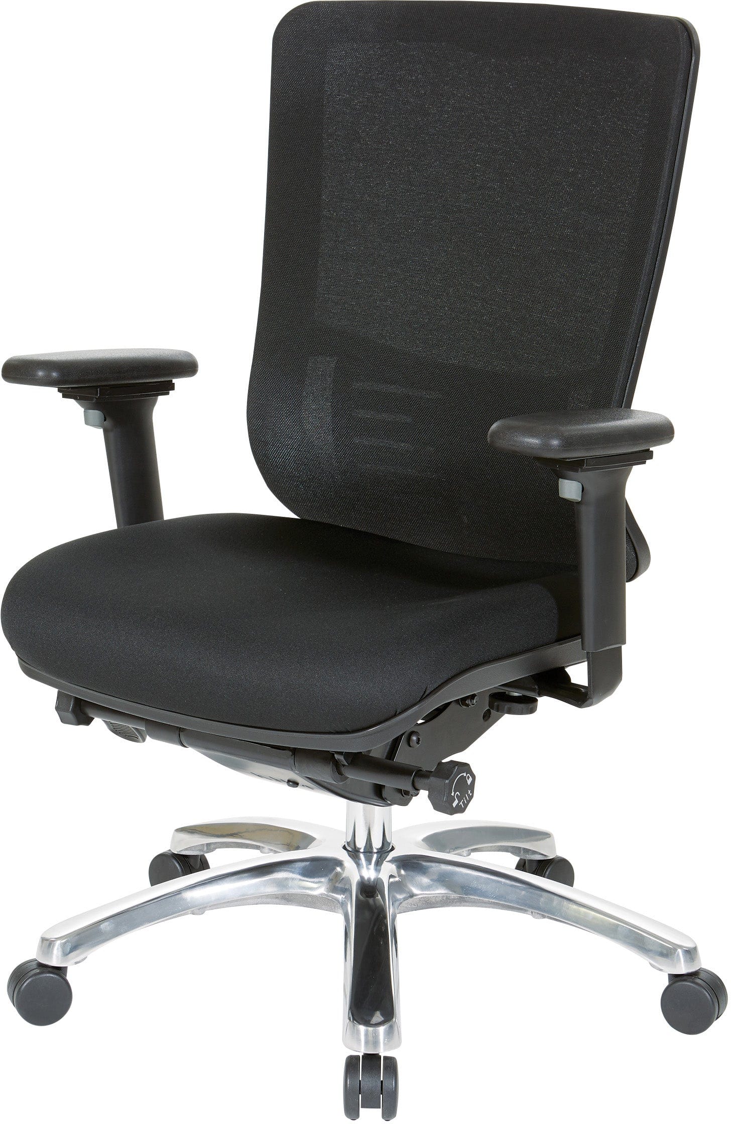 Office Star Mesh High Back Chair with Custom Seat [97720C] - Image 2