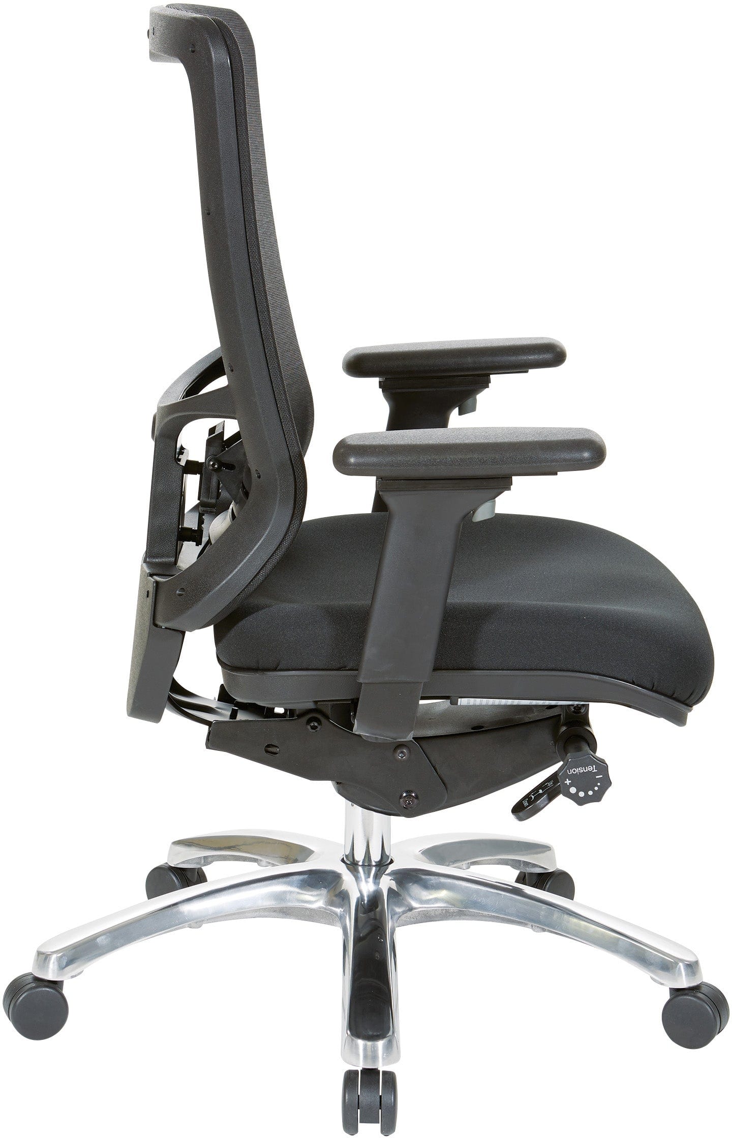 Office Star Mesh High Back Chair with Custom Seat [97720C] - Image 4