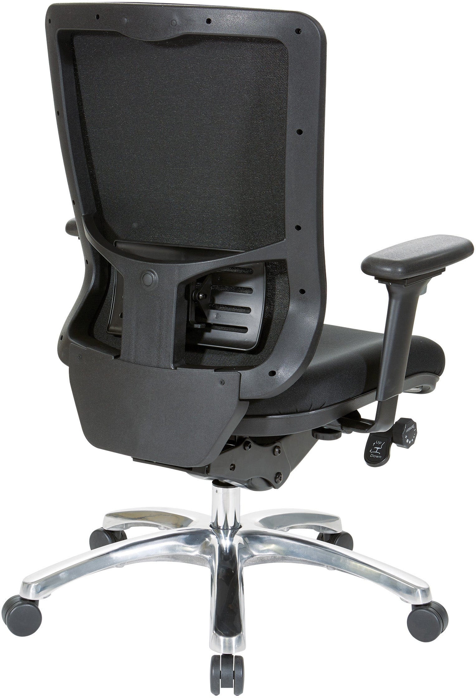 Office Star Mesh High Back Chair with Custom Seat [97720C] - Image 5