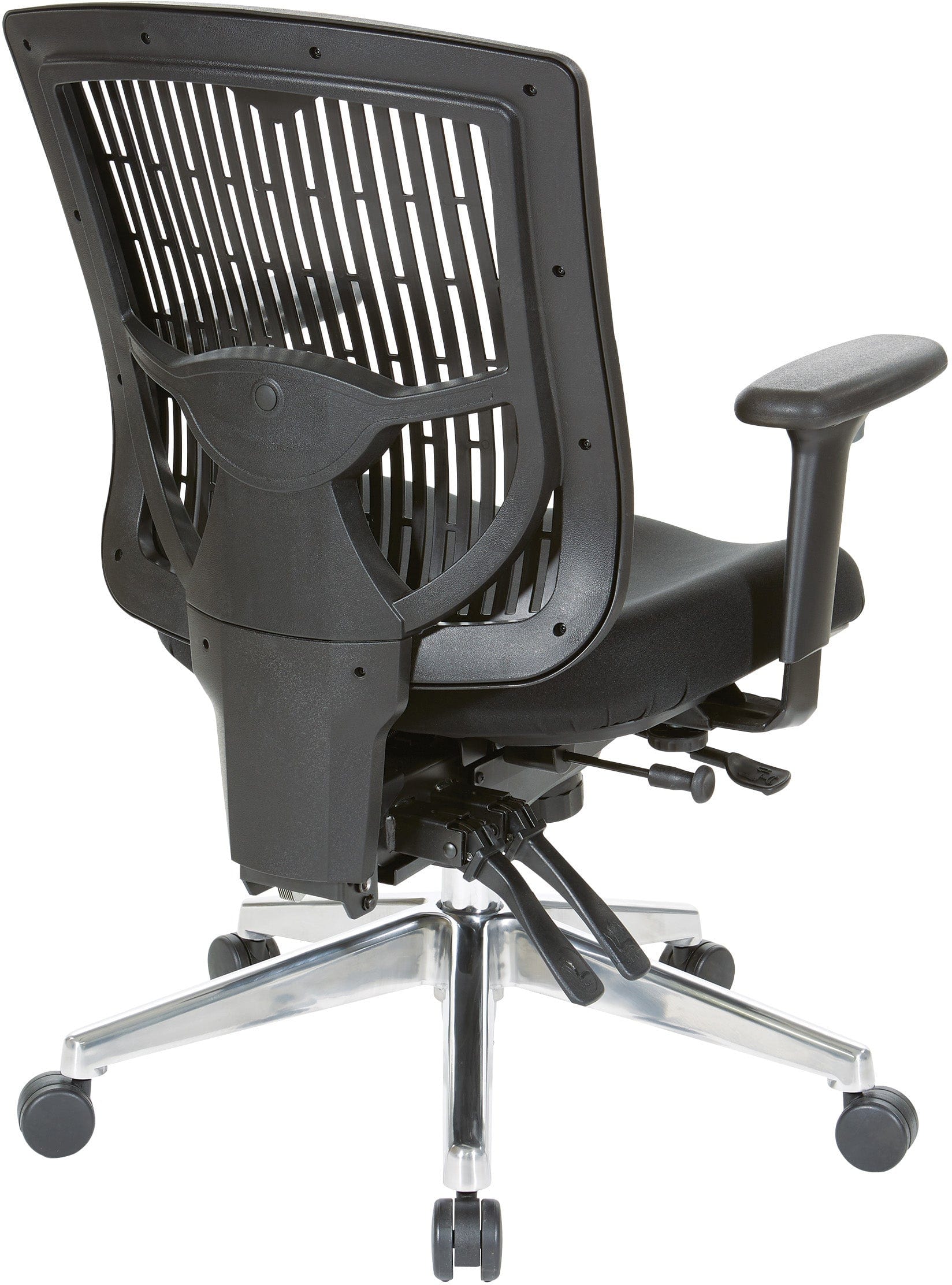 Office Star Contoured Plastic Back Manager's Chair [97898C] - Image 12