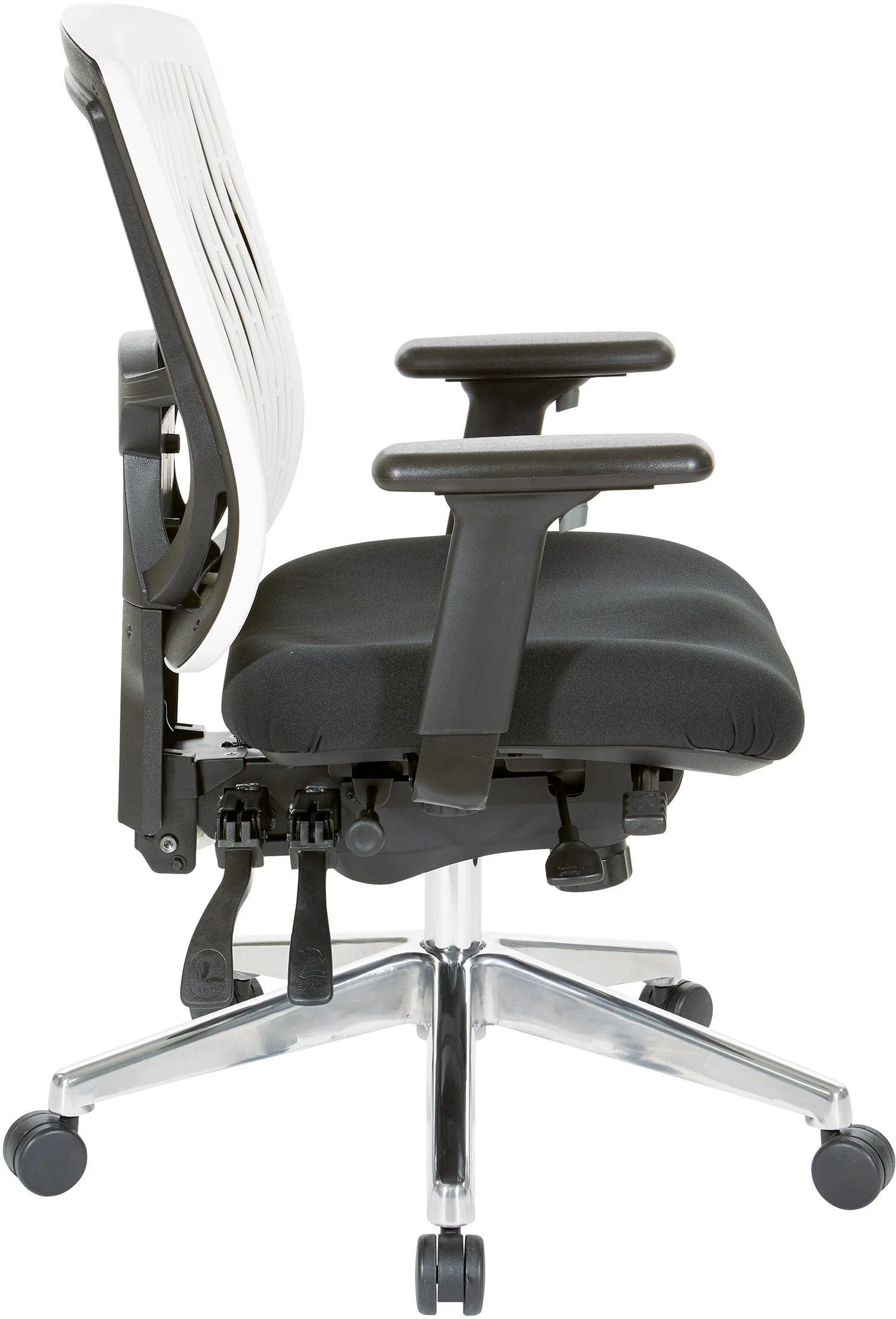 Office Star Contoured Plastic Back Manager's Chair [97898C] - Image 13