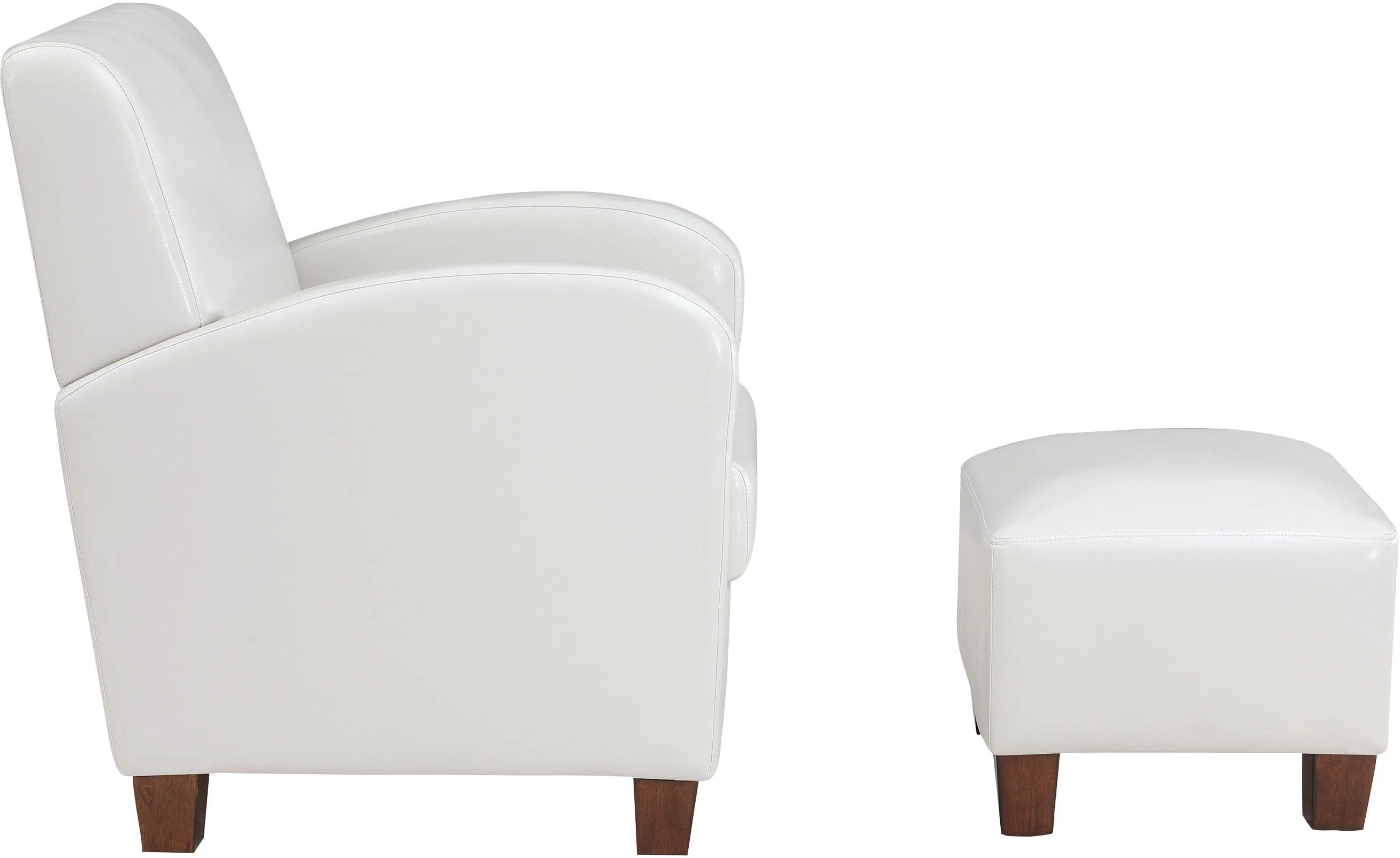 Office Star Aiden Chair & Ottoman Herringbone [ADN] - Image 17