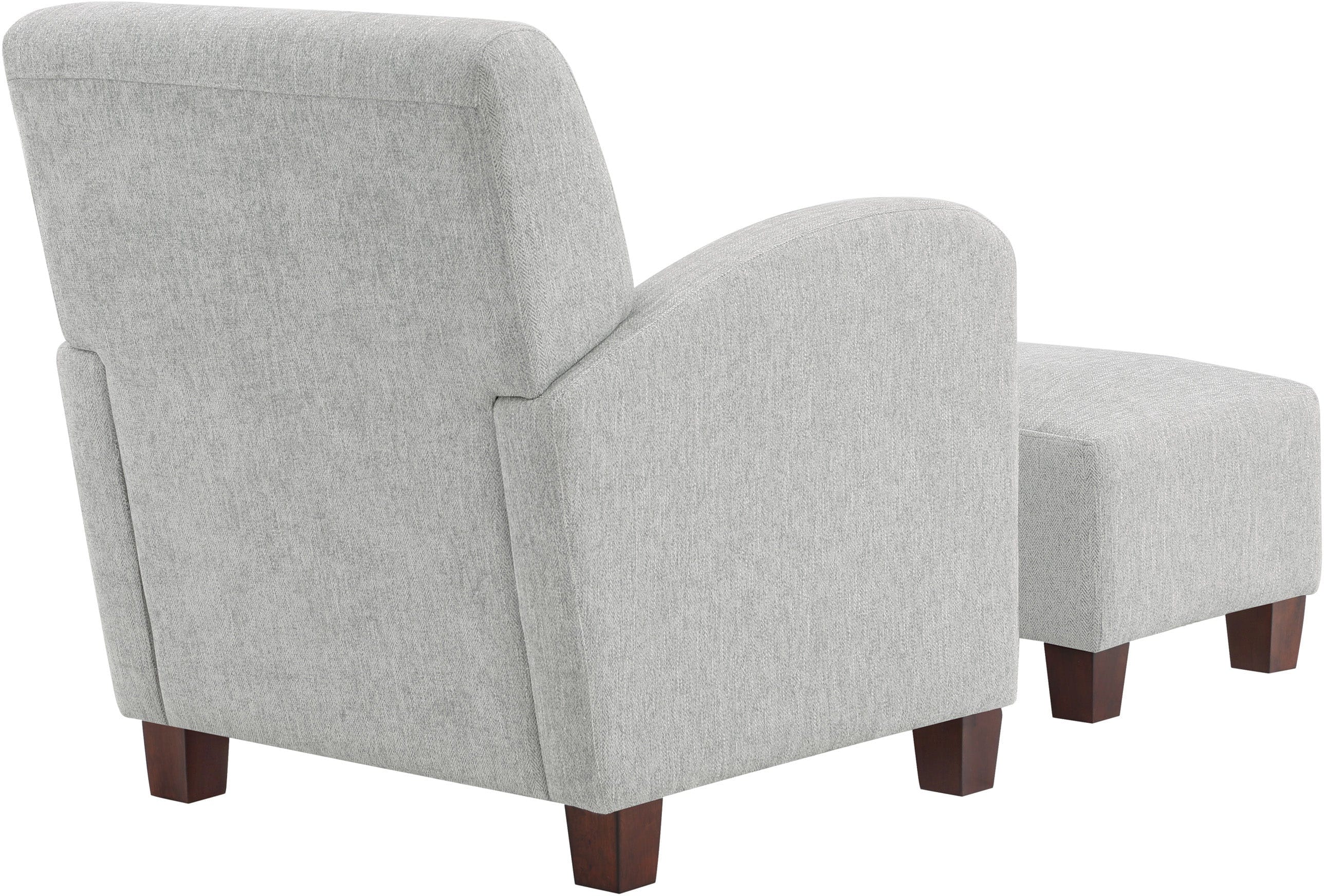 Office Star Aiden Chair & Ottoman Herringbone [ADN] - Image 19