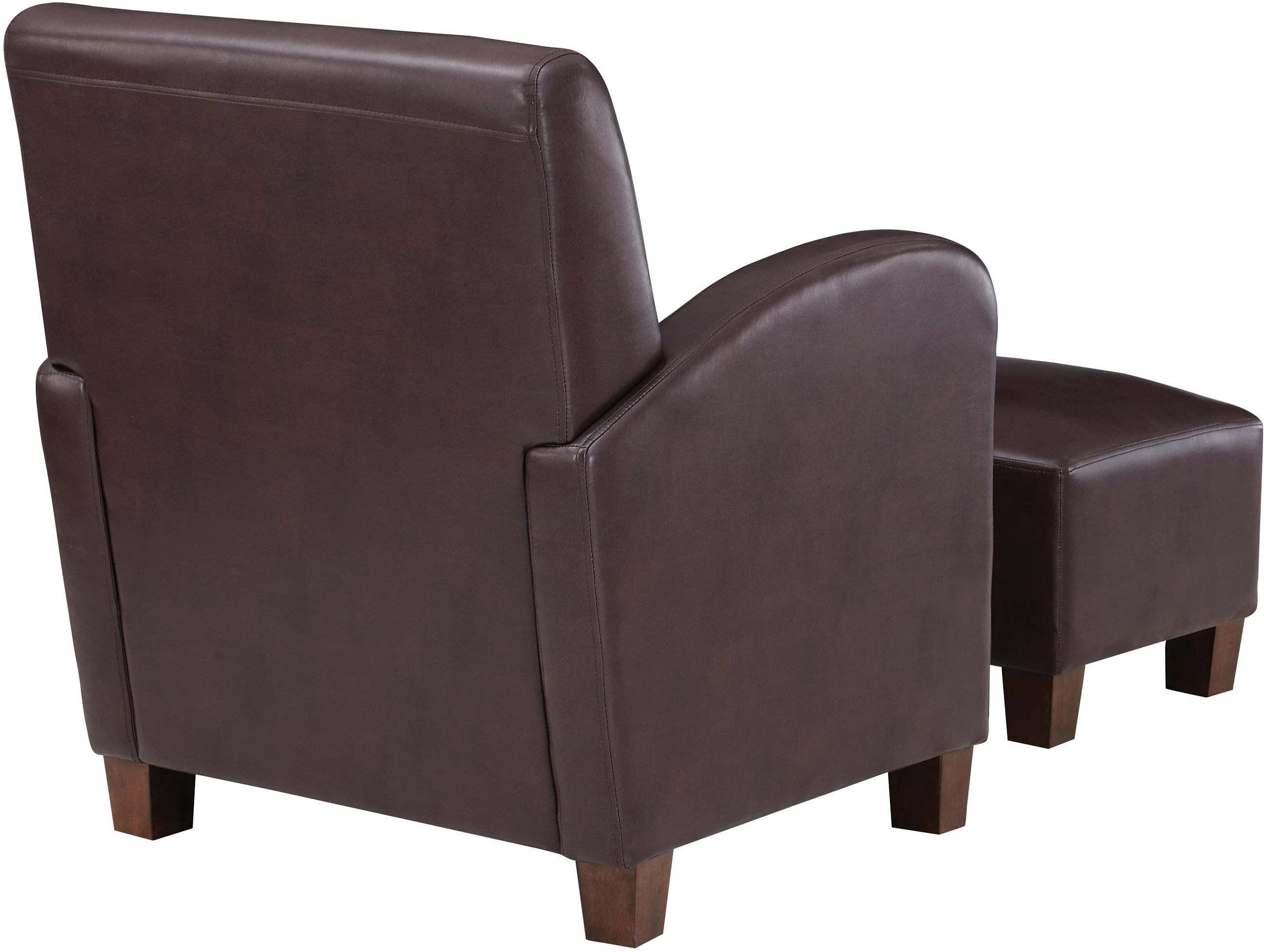 Office Star Aiden Chair & Ottoman Herringbone [ADN] - Image 22