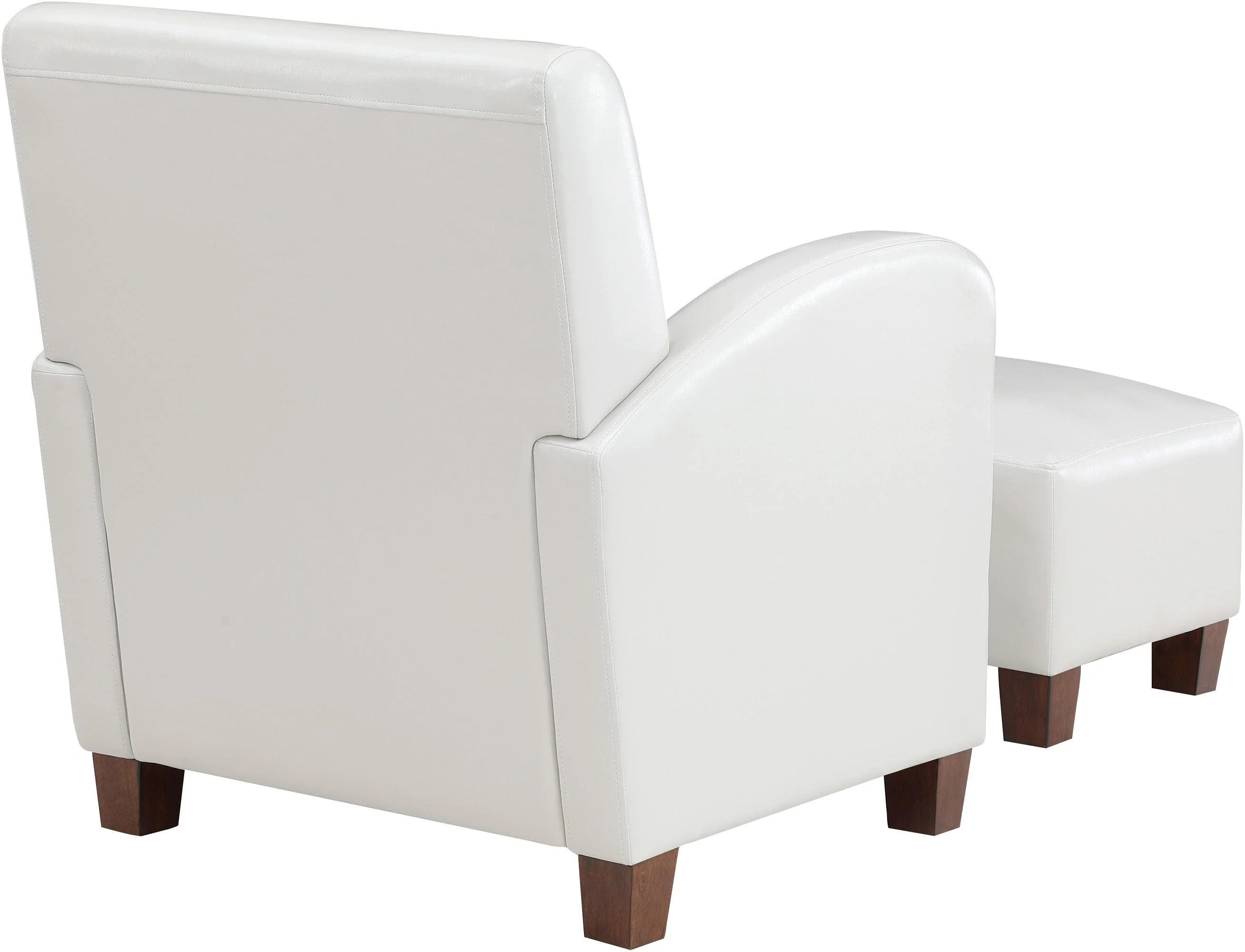 Office Star Aiden Chair & Ottoman Herringbone [ADN] - Image 23