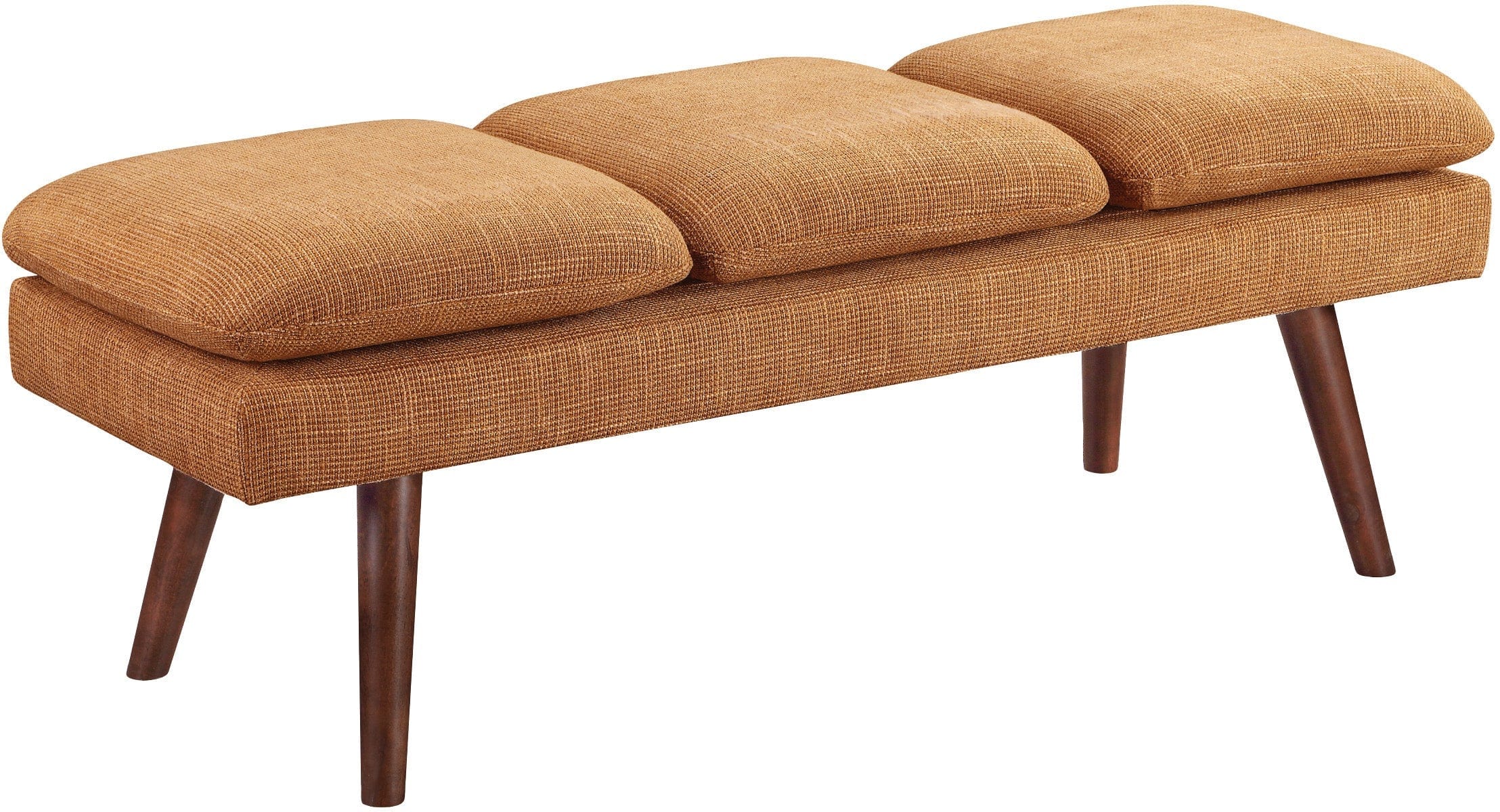 Office Star Amanda 54" Mid-Century Bench [AMD54] - Image 14