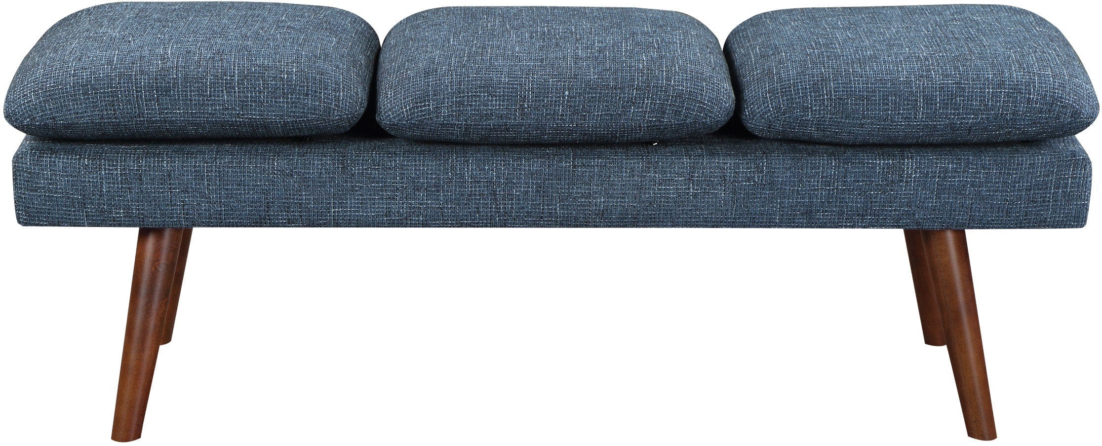 Office Star Amanda 54" Mid-Century Bench [AMD54] - Image 18