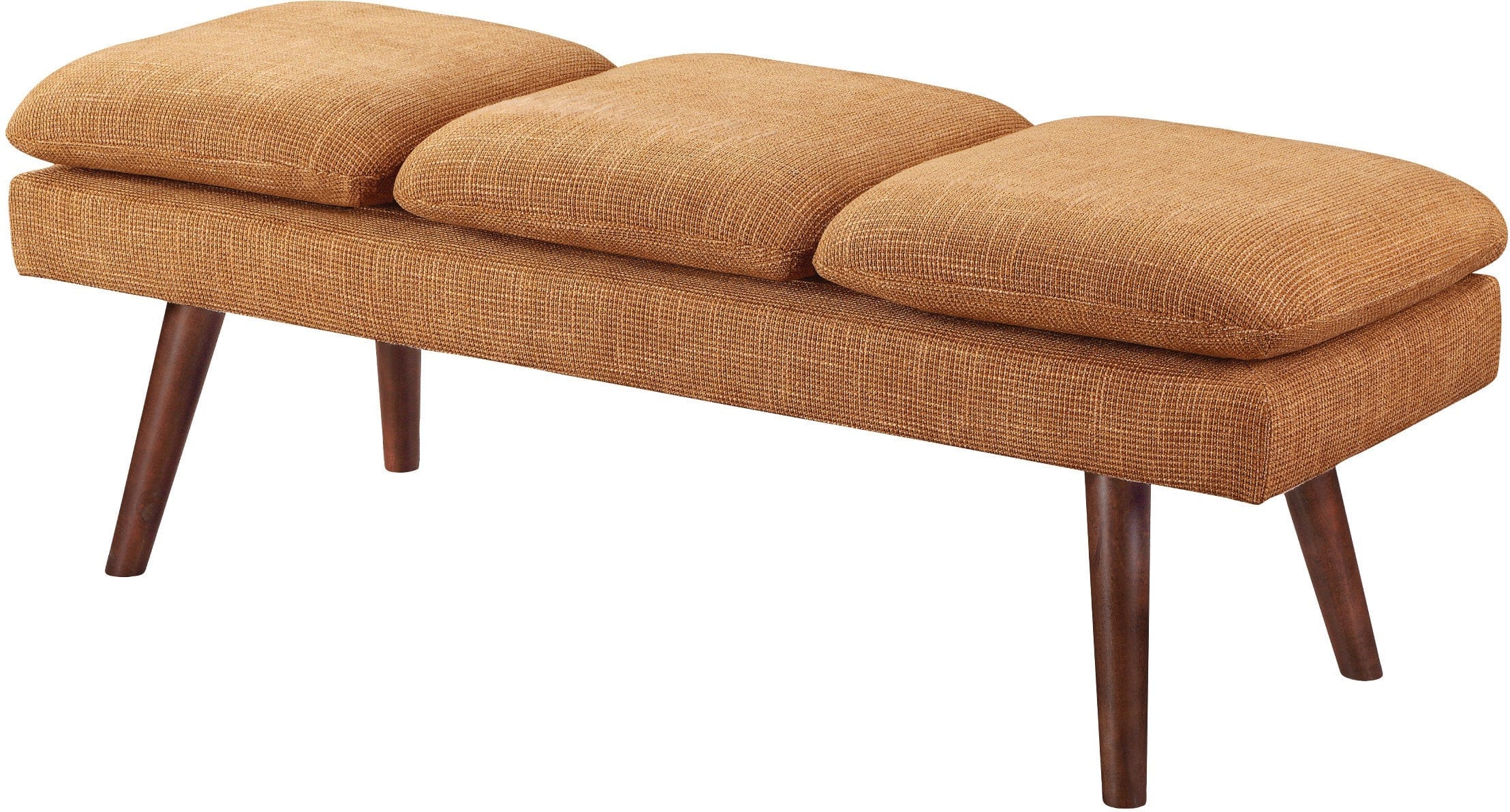 Office Star Amanda 54" Mid-Century Bench [AMD54] - Image 23