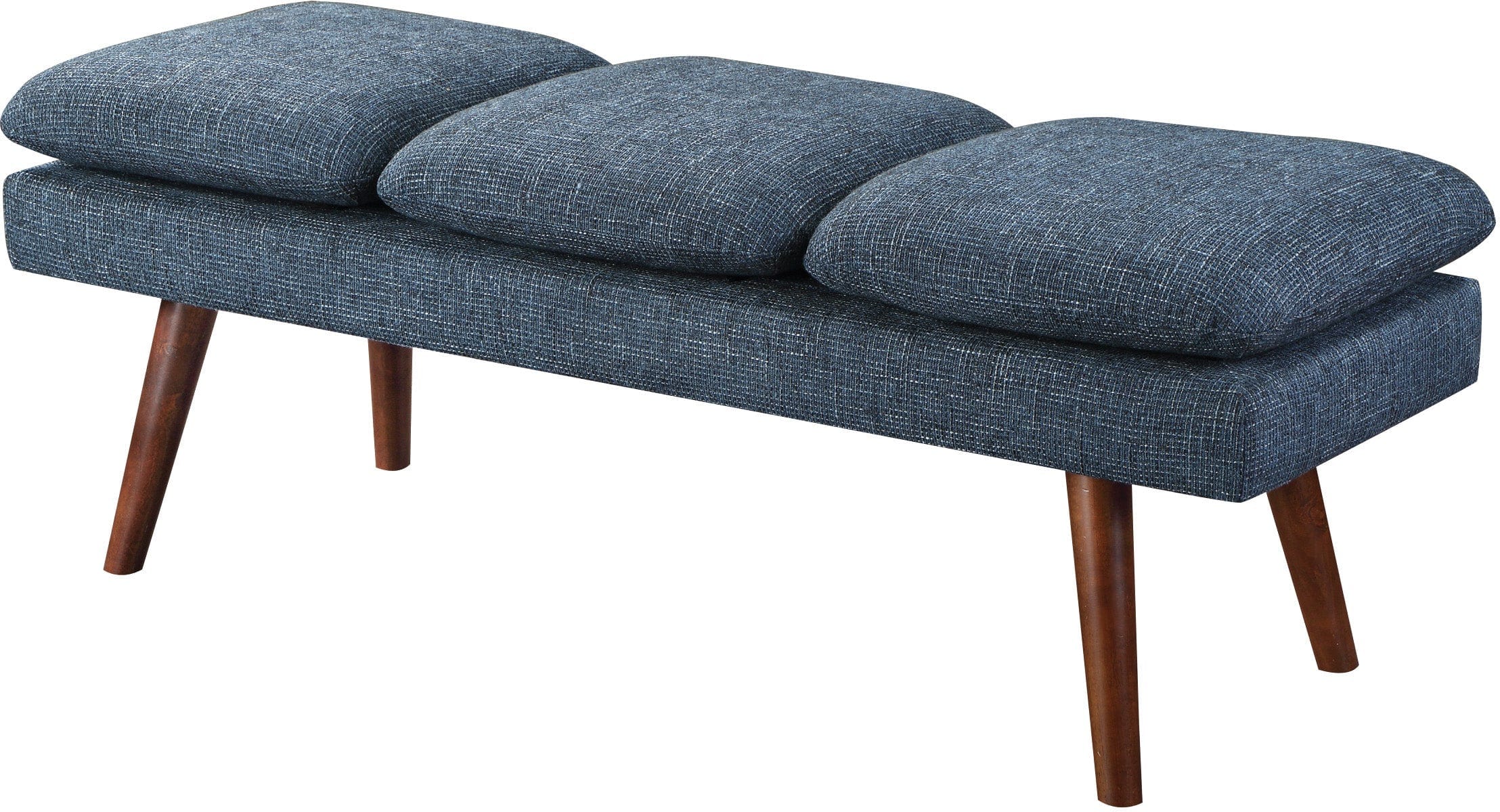 Office Star Amanda 54" Mid-Century Bench [AMD54] - Image 24