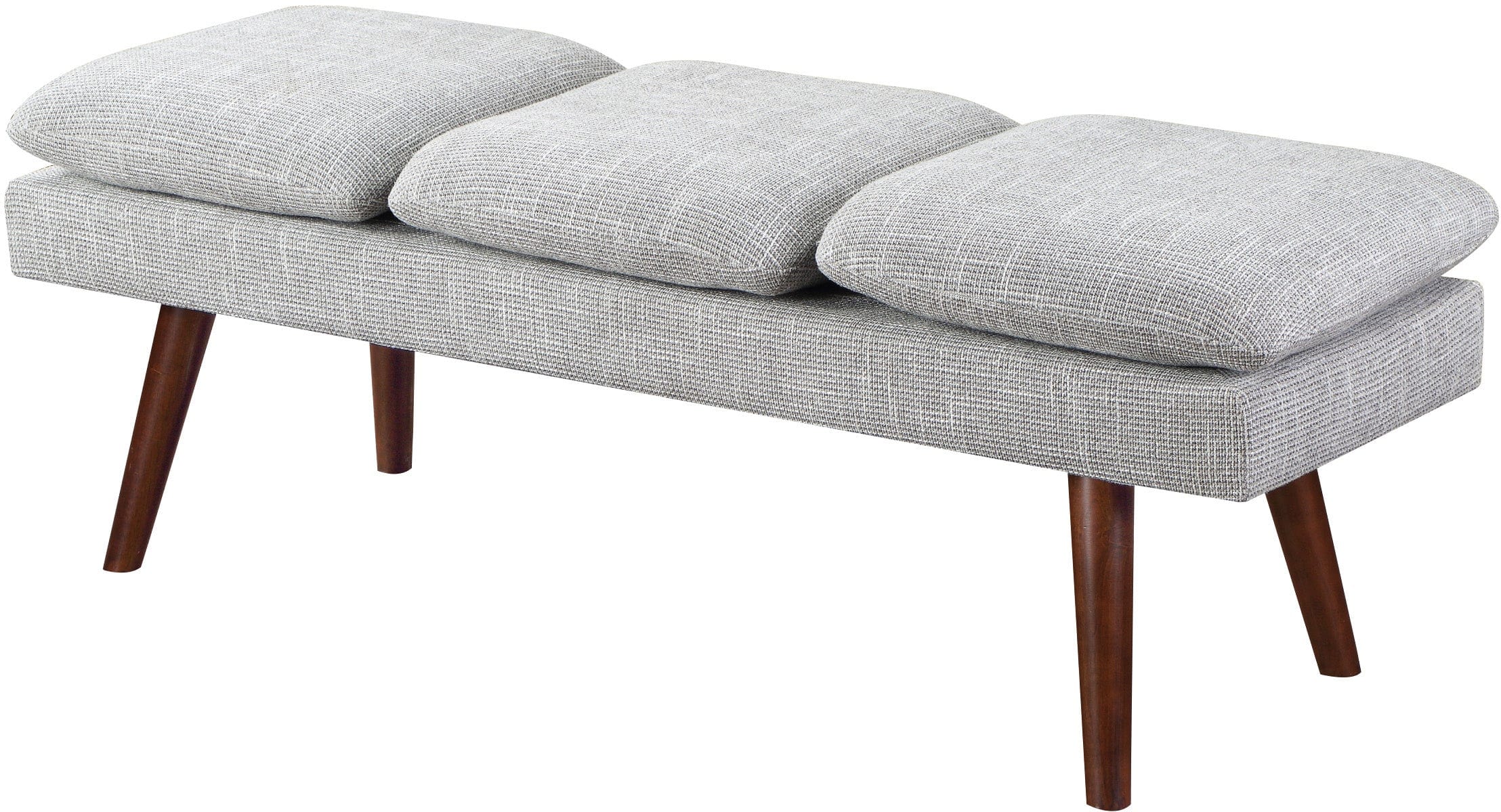 Office Star Amanda 54" Mid-Century Bench [AMD54] - Image 25