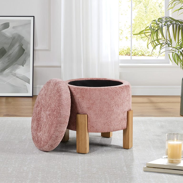 Office Star Annie Storage Ottoman [ANE] - Image 2