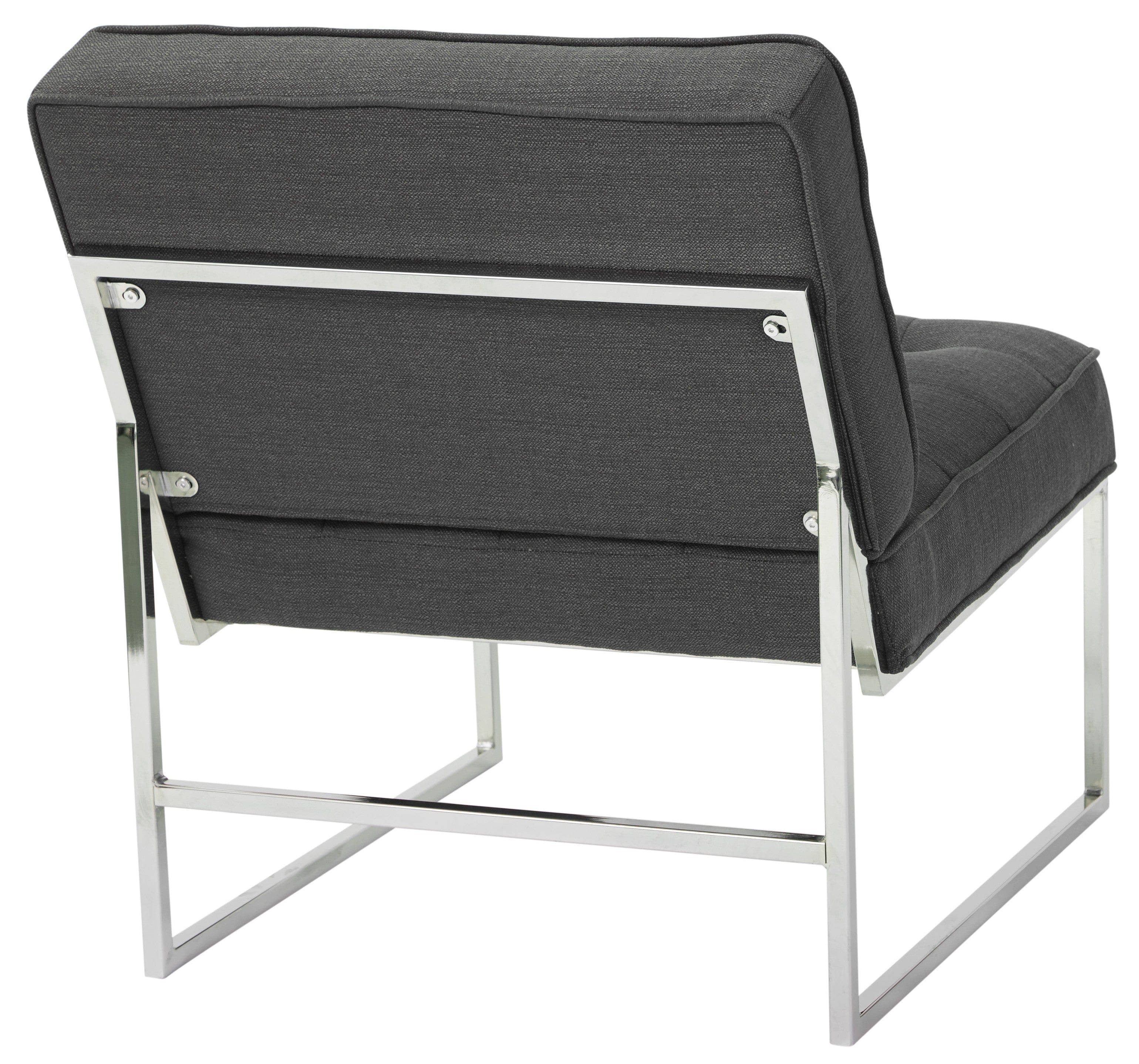 Ave Six Anthony 26” Wide Chair Chrome Base Faux Leather [ATH51] - Image 8