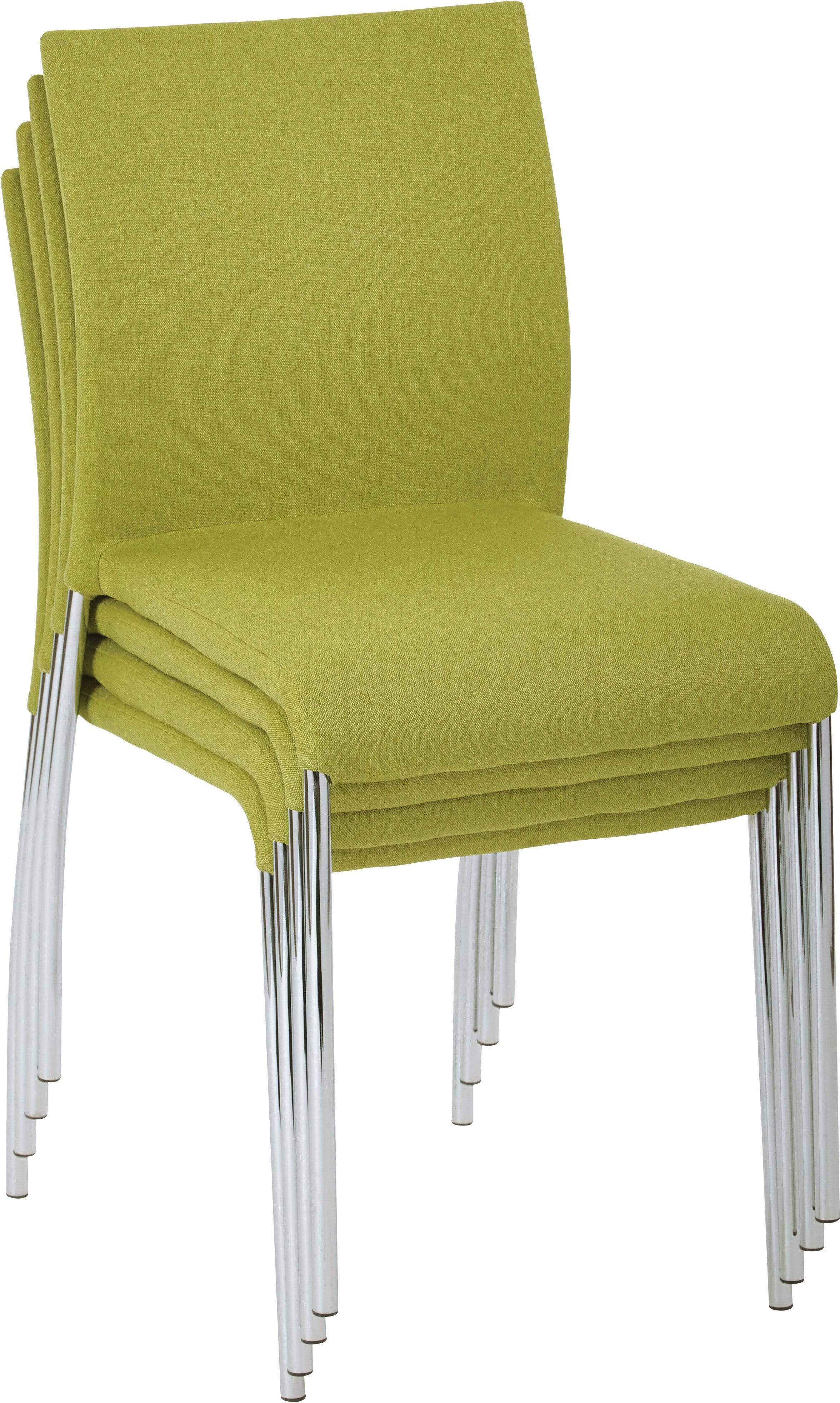 Office Star Ave Six Conway Stacking Chair, Set of 4 [CWYAS4]