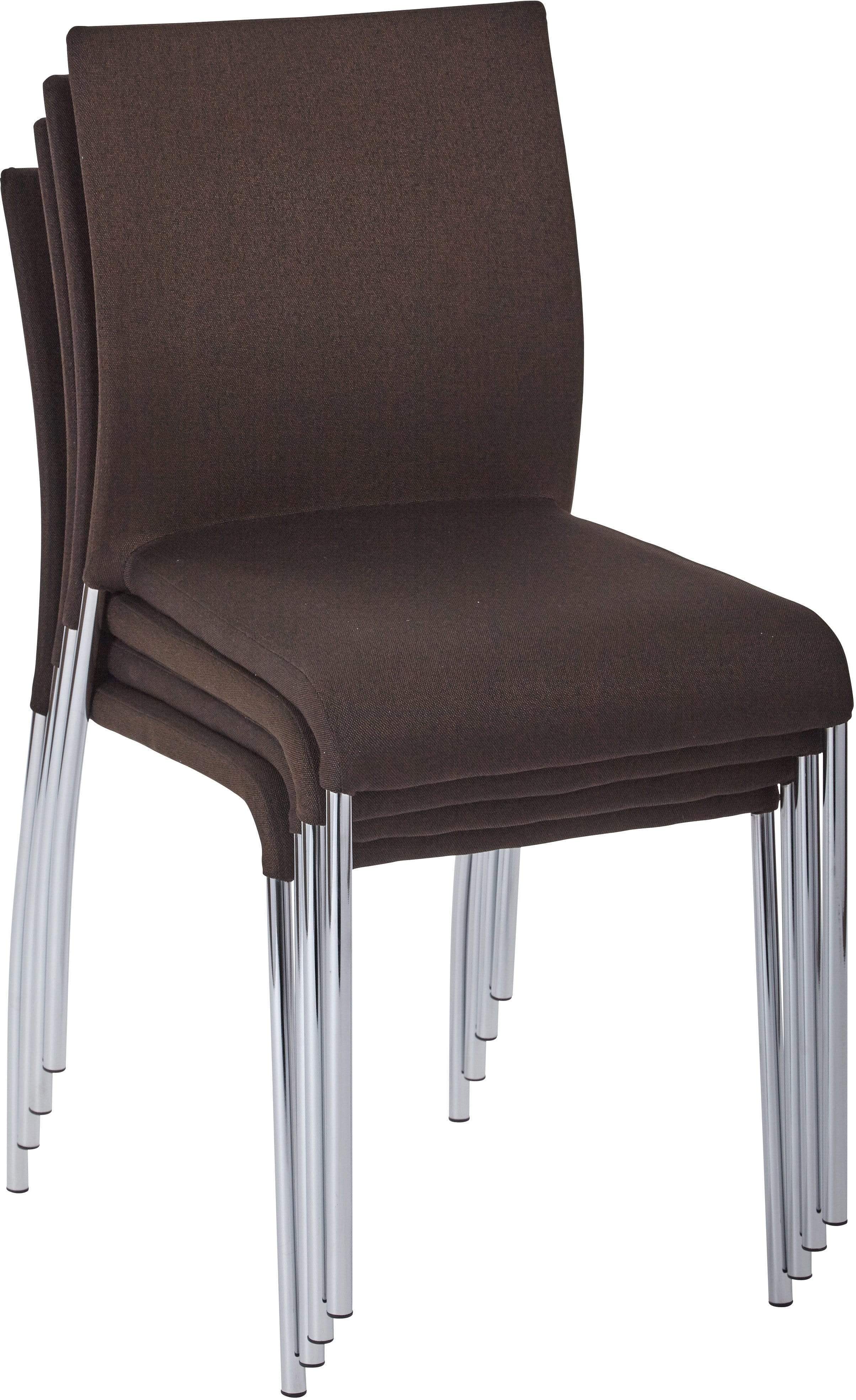 Office Star Ave Six Conway Stacking Chair, Set of 4 [CWYAS4] - Image 4