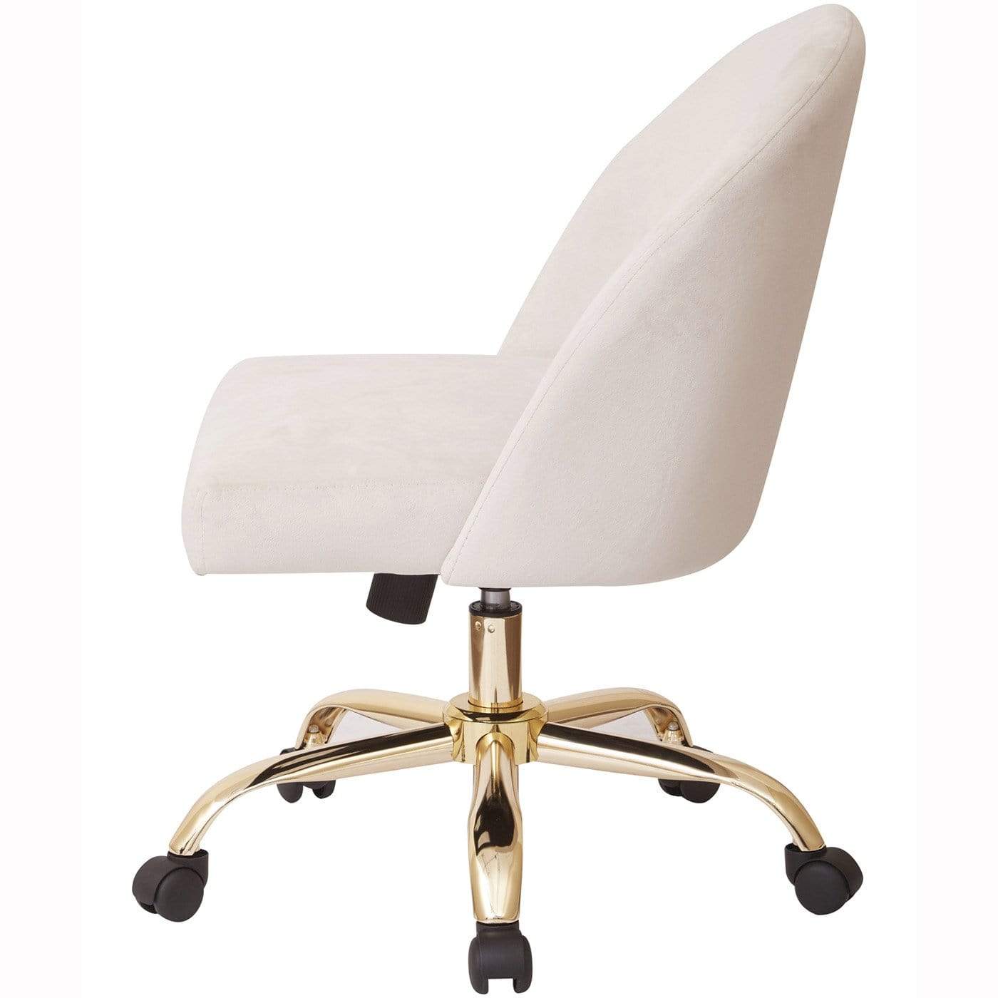 Office Star Ave Six Layton Mid Back Office Chair Velvet [FL3224G] - Image 13