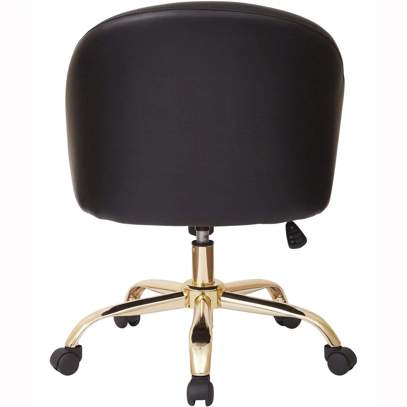 Office Star Ave Six Layton Mid Back Office Chair Velvet [FL3224G] - Image 20