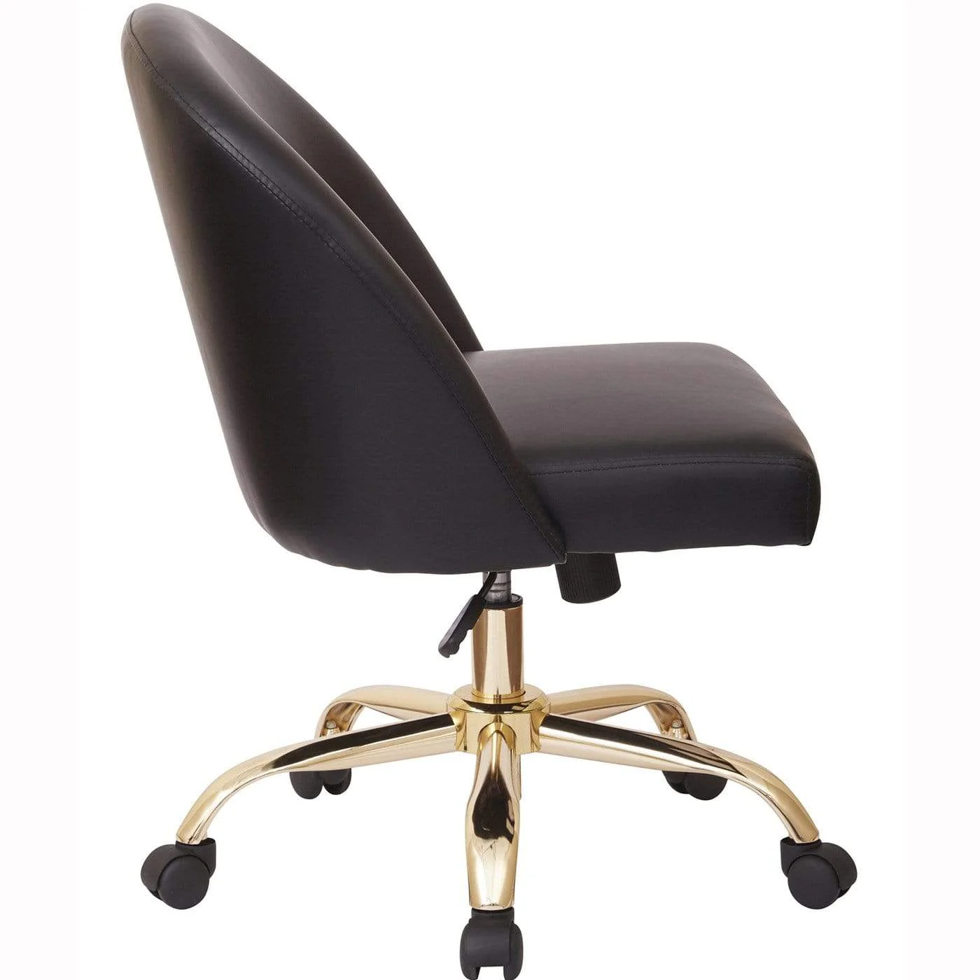 Office Star Ave Six Layton Mid Back Office Chair Velvet [FL3224G] - Image 21