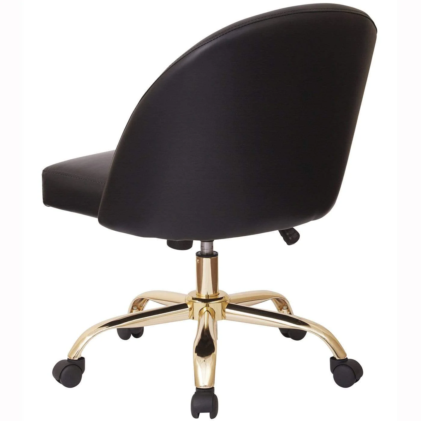 Office Star Ave Six Layton Mid Back Office Chair Velvet [FL3224G] - Image 23