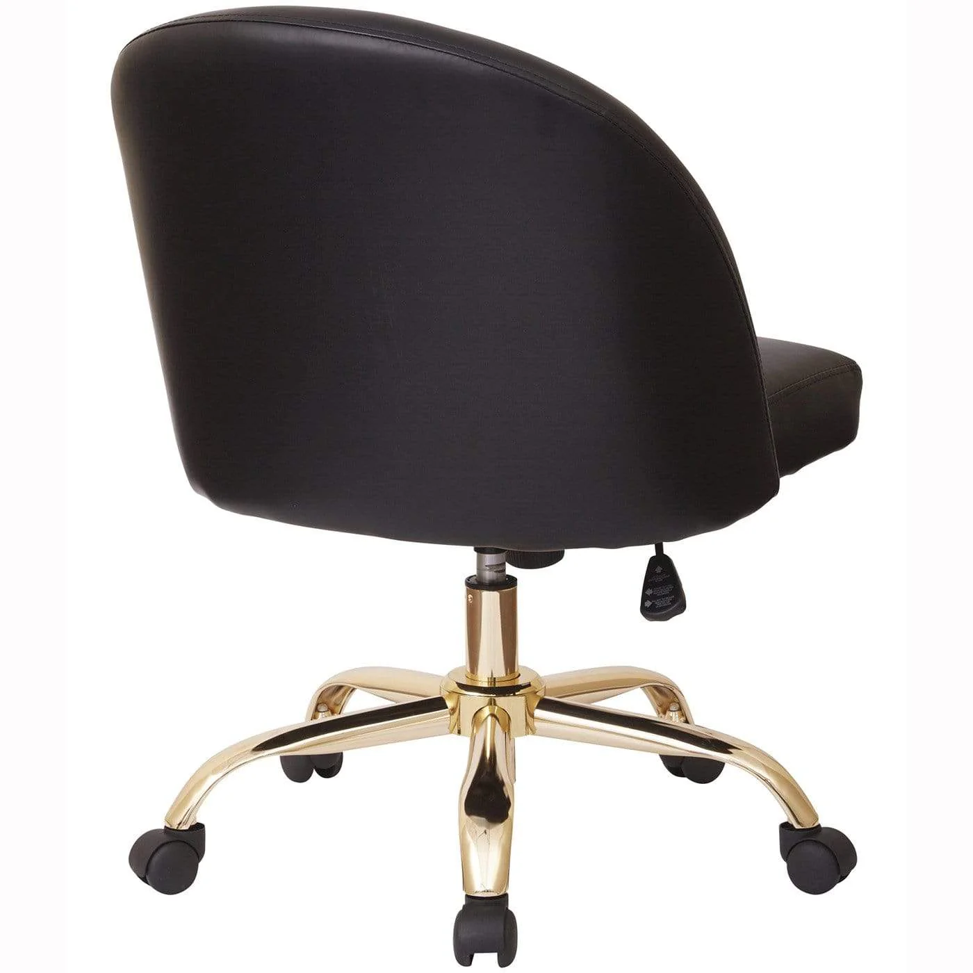 Office Star Ave Six Layton Mid Back Office Chair Velvet [FL3224G] - Image 26