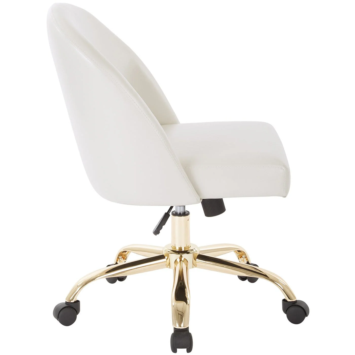 Office Star Ave Six Layton Mid Back Office Chair Velvet [FL3224G] - Image 27