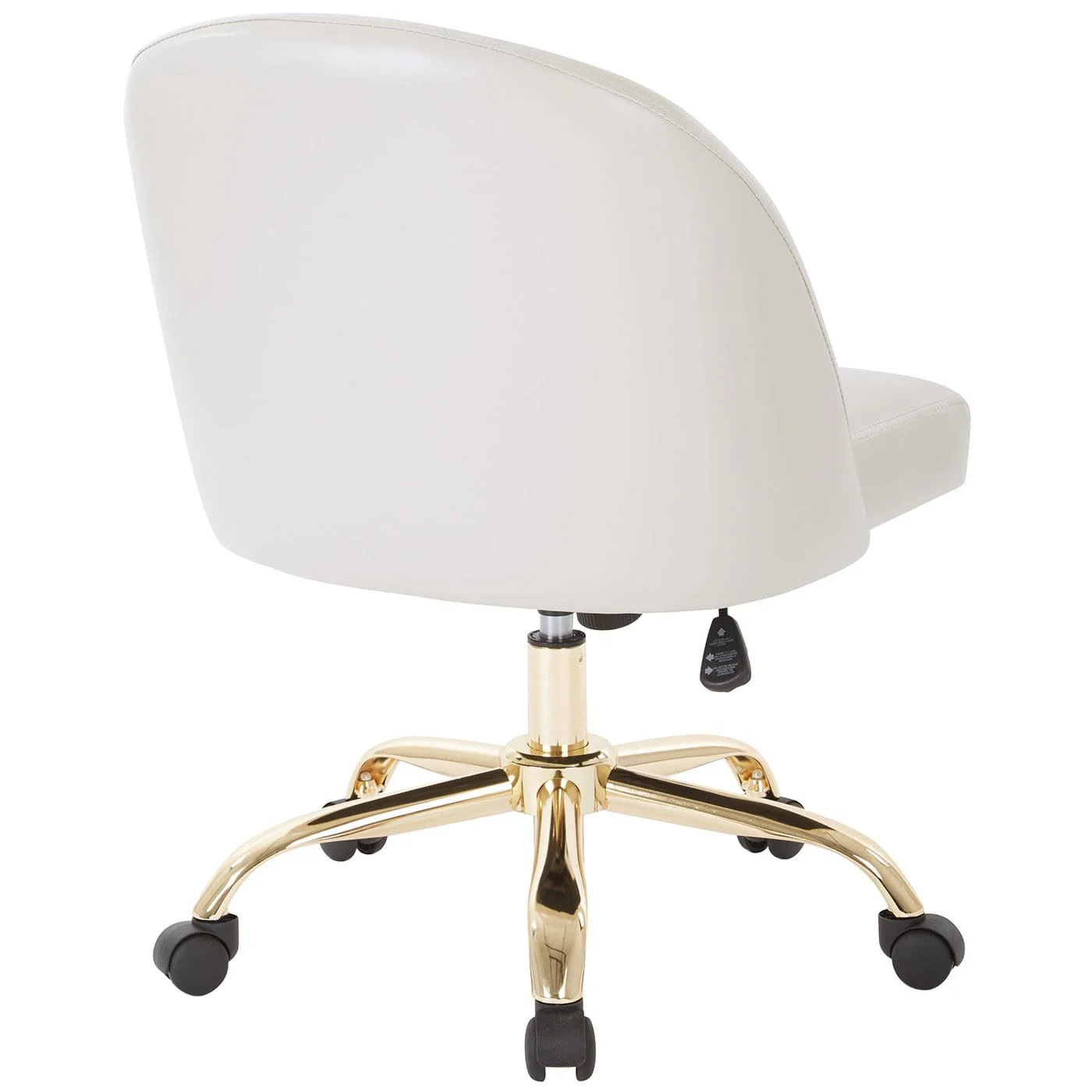 Office Star Ave Six Layton Mid Back Office Chair Velvet [FL3224G] - Image 30
