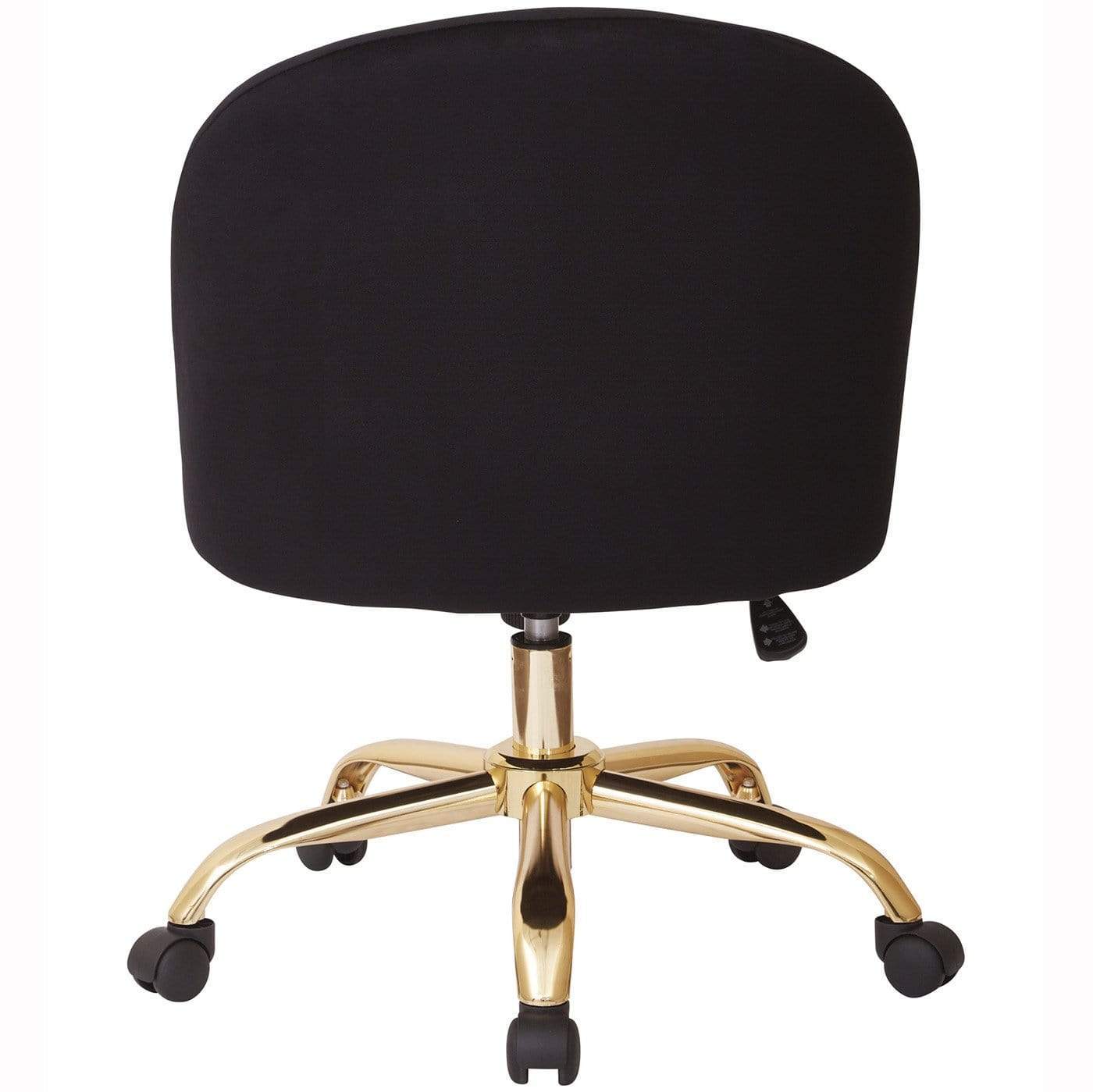 Office Star Ave Six Layton Mid Back Office Chair Velvet [FL3224G] - Image 32