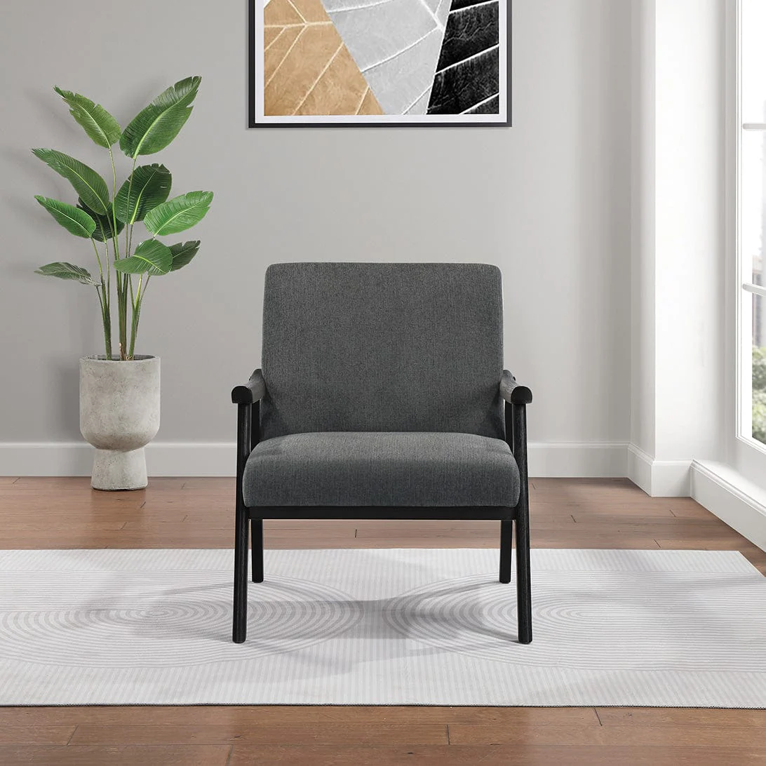 Office Star Ave Six Weldon Visitors Chair, Black Frame [WDN51BK] - Image 6
