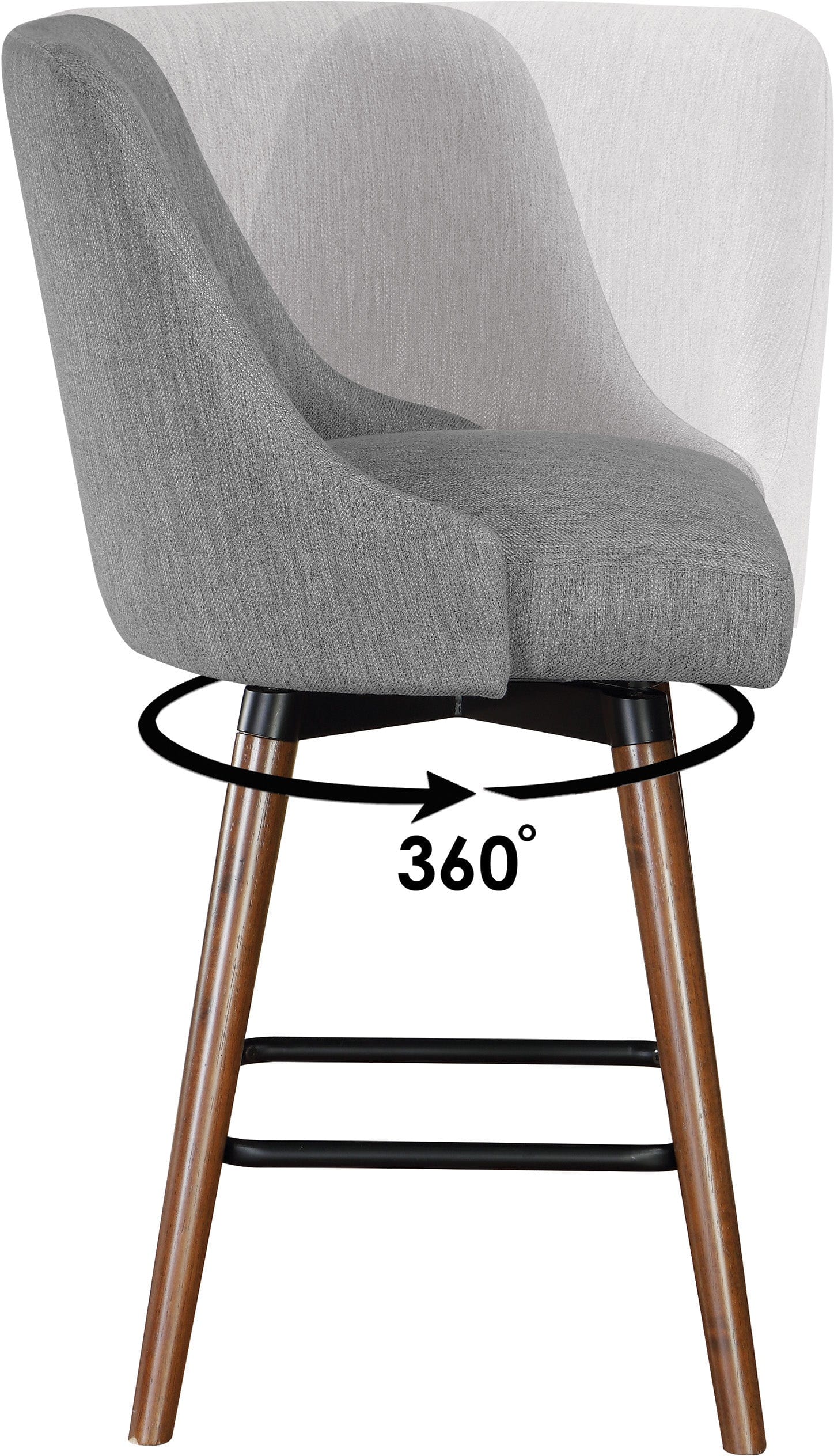 Office Star Bagford 26" Swivel Stool [BGD26] - Image 4