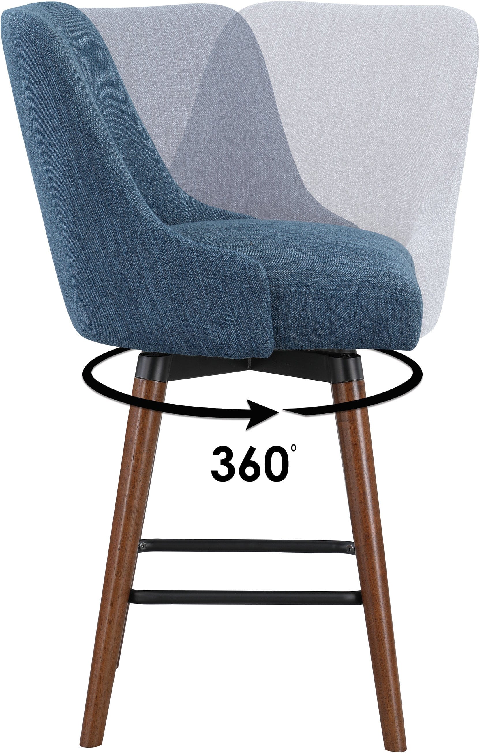 Office Star Bagford 26" Swivel Stool [BGD26] - Image 6