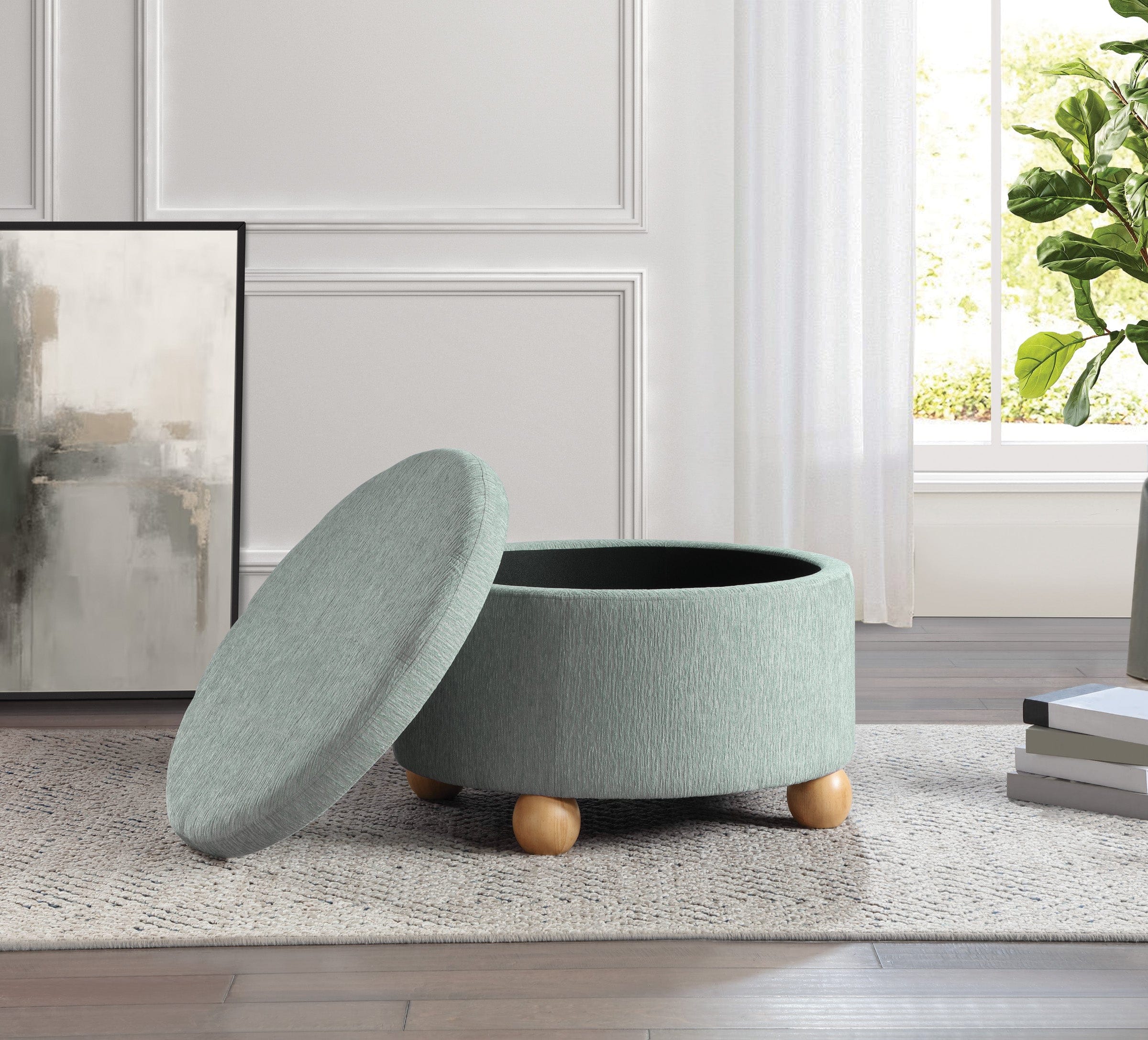 Office Star Baynes Storage Ottoman [BNS] - Image 3