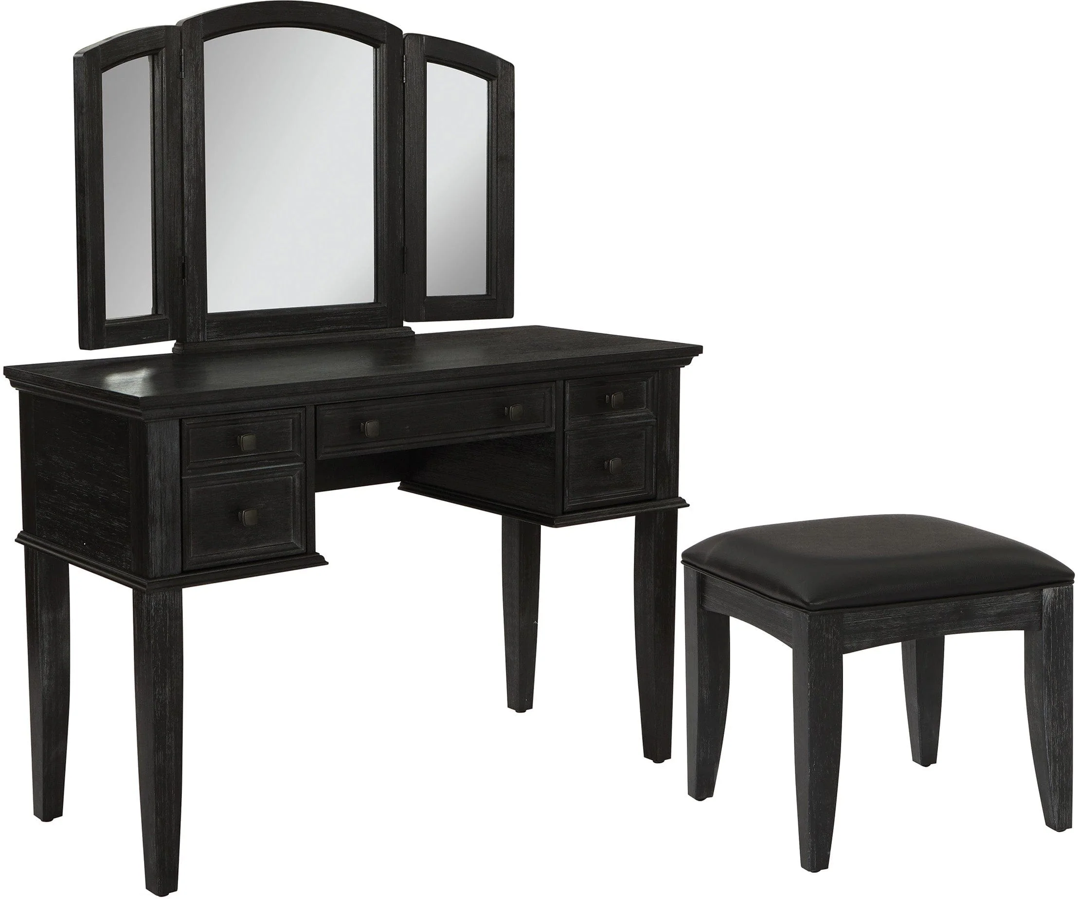 Office Star Farmhouse Basics Vanity w/Mirror [BP-4200-056B]