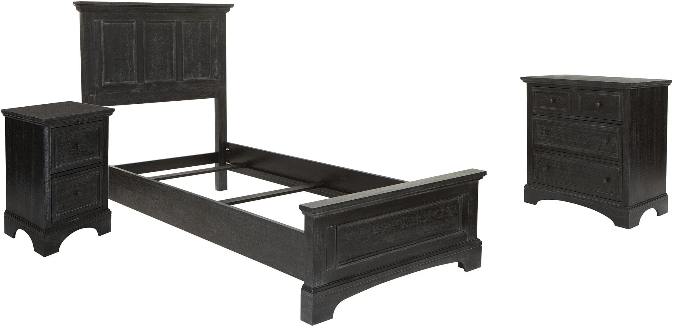 Office Star Farmhouse Basics Twin Bed Set [BP-4200-110B]
