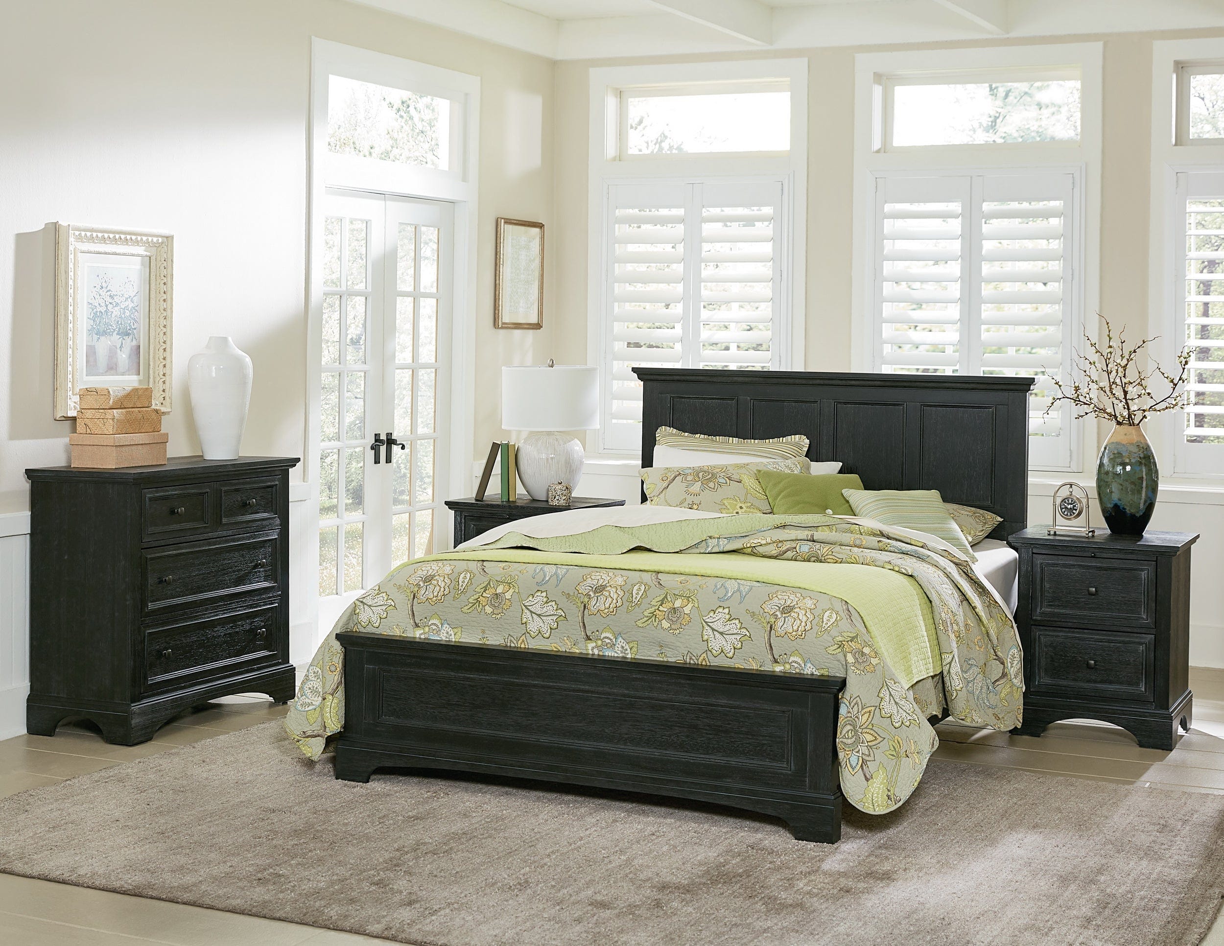 Office Star Farmhouse Basics King Bedroom Set [BP-4200-315B]