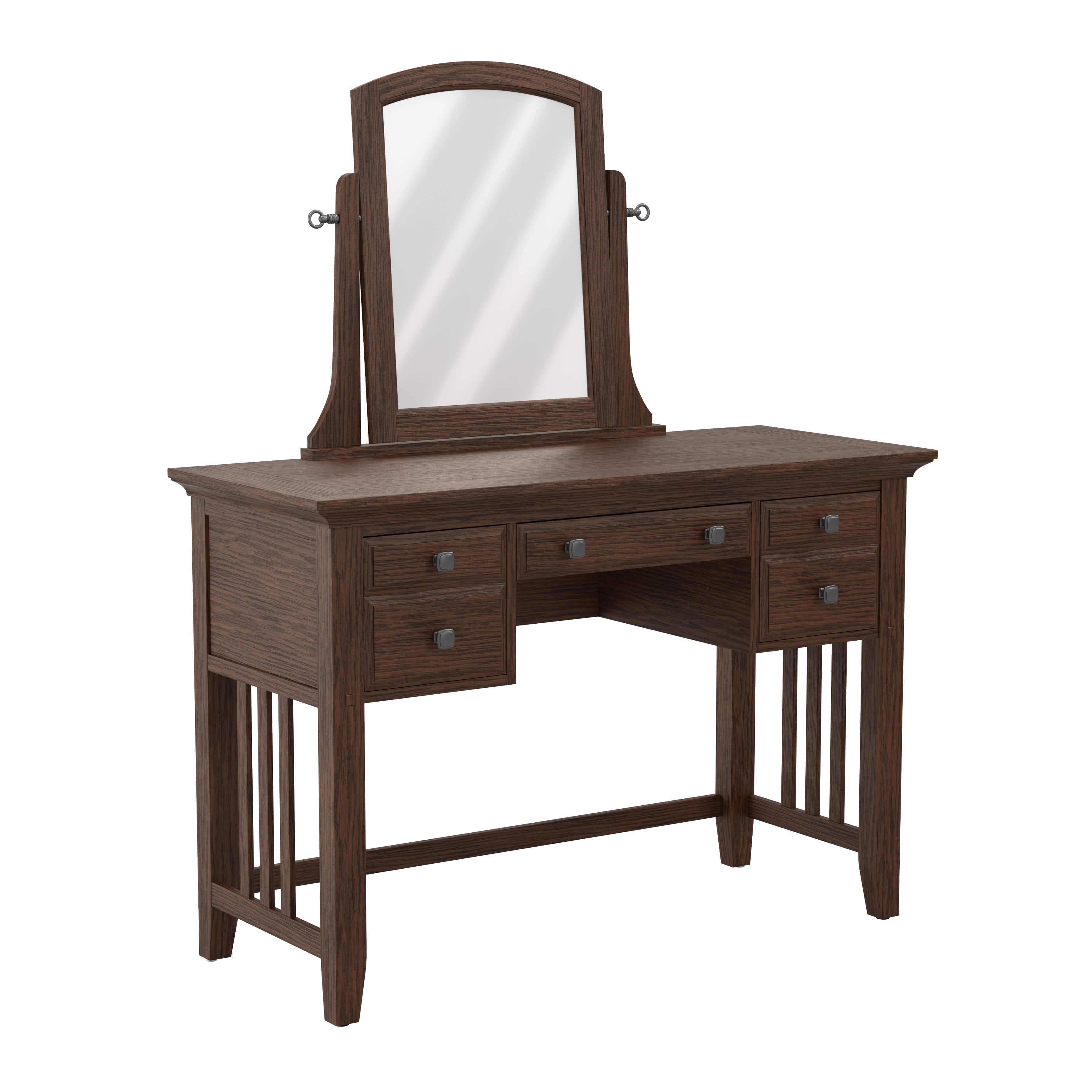 Office Star Modern Mission Vanity and Mirror [BP-4201-05K]