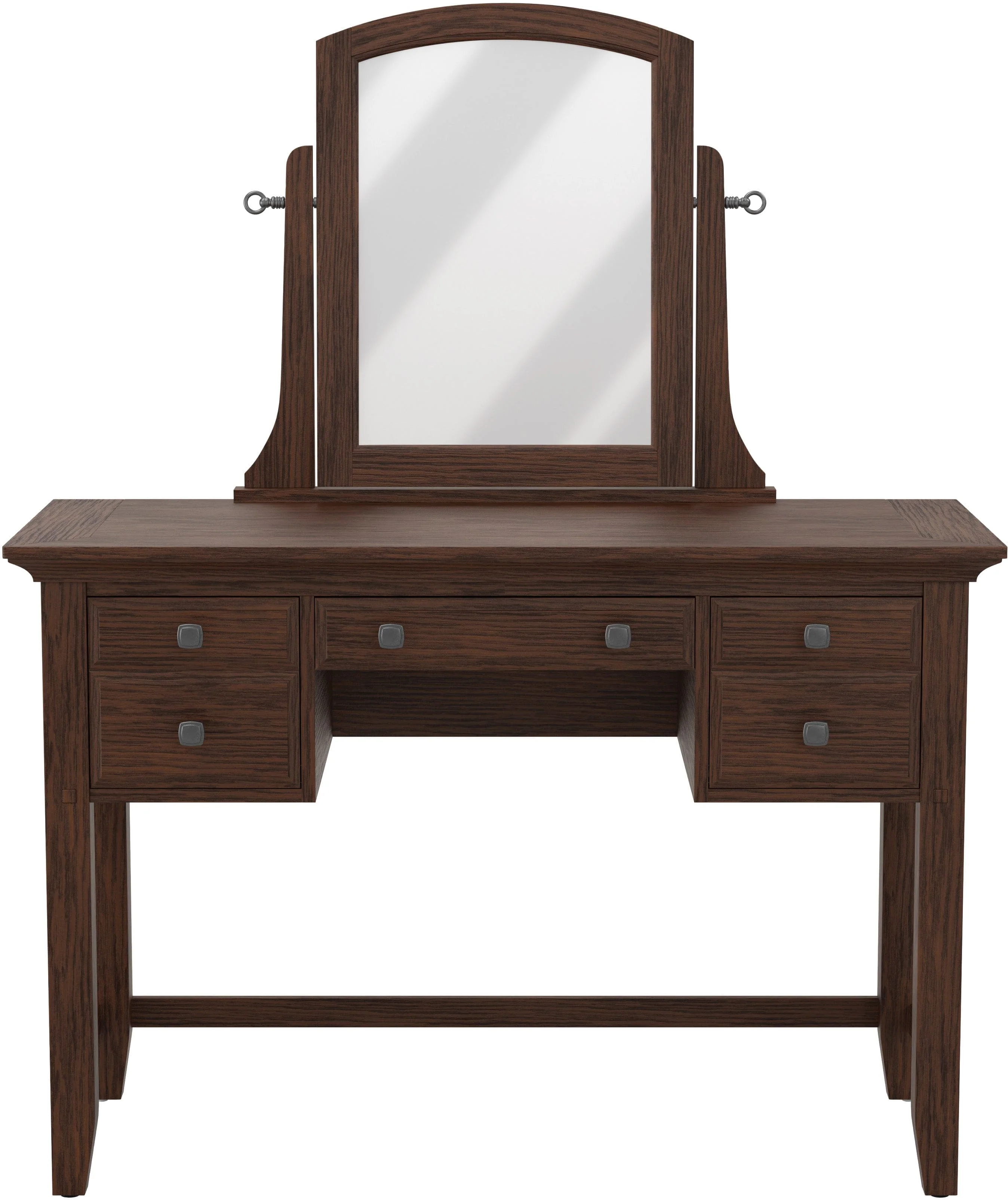 Office Star Modern Mission Vanity and Mirror [BP-4201-05K] - Image 2