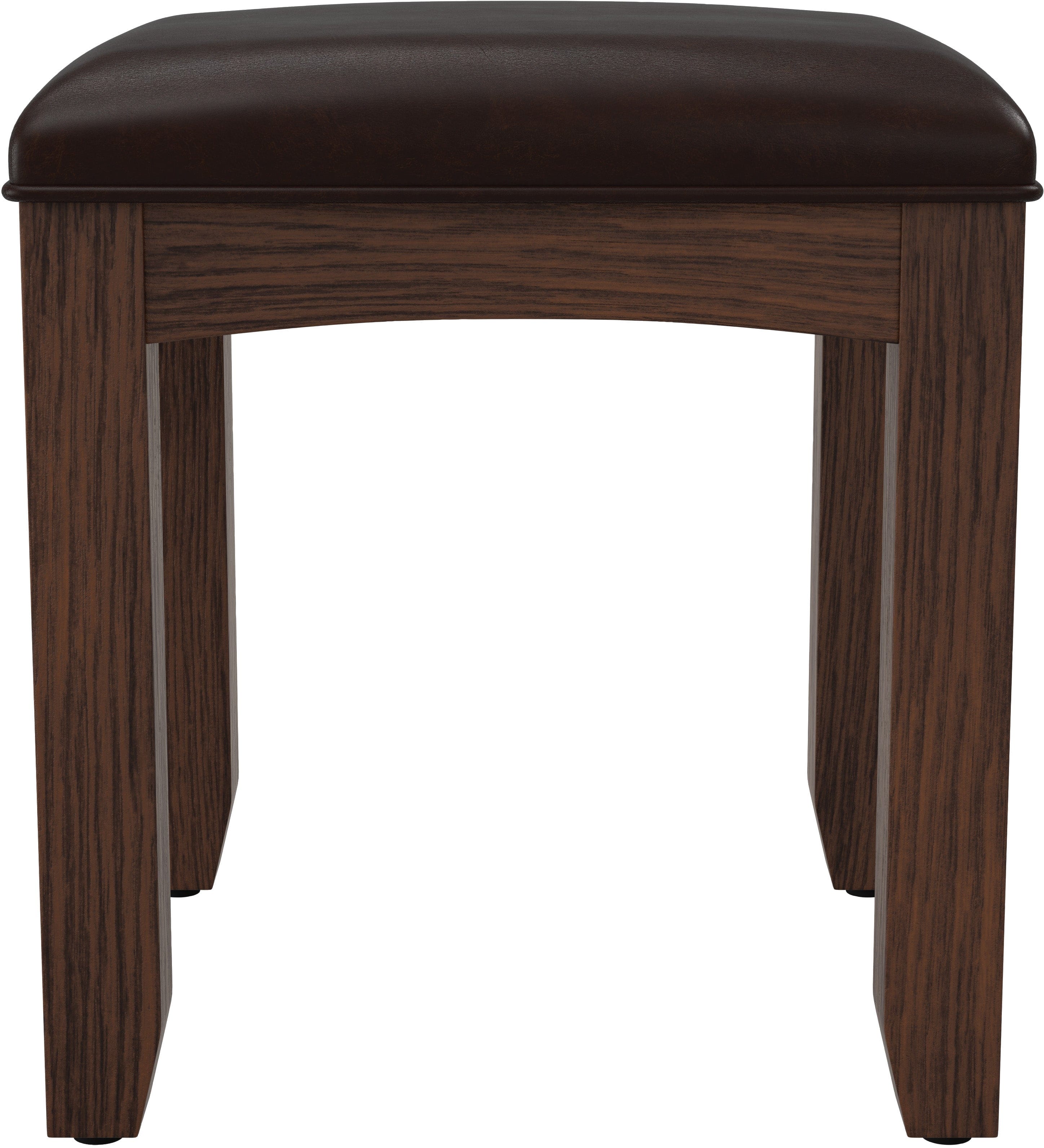 Office Star Modern Mission Bench for Vanity [BP-4201-06K] - Image 2