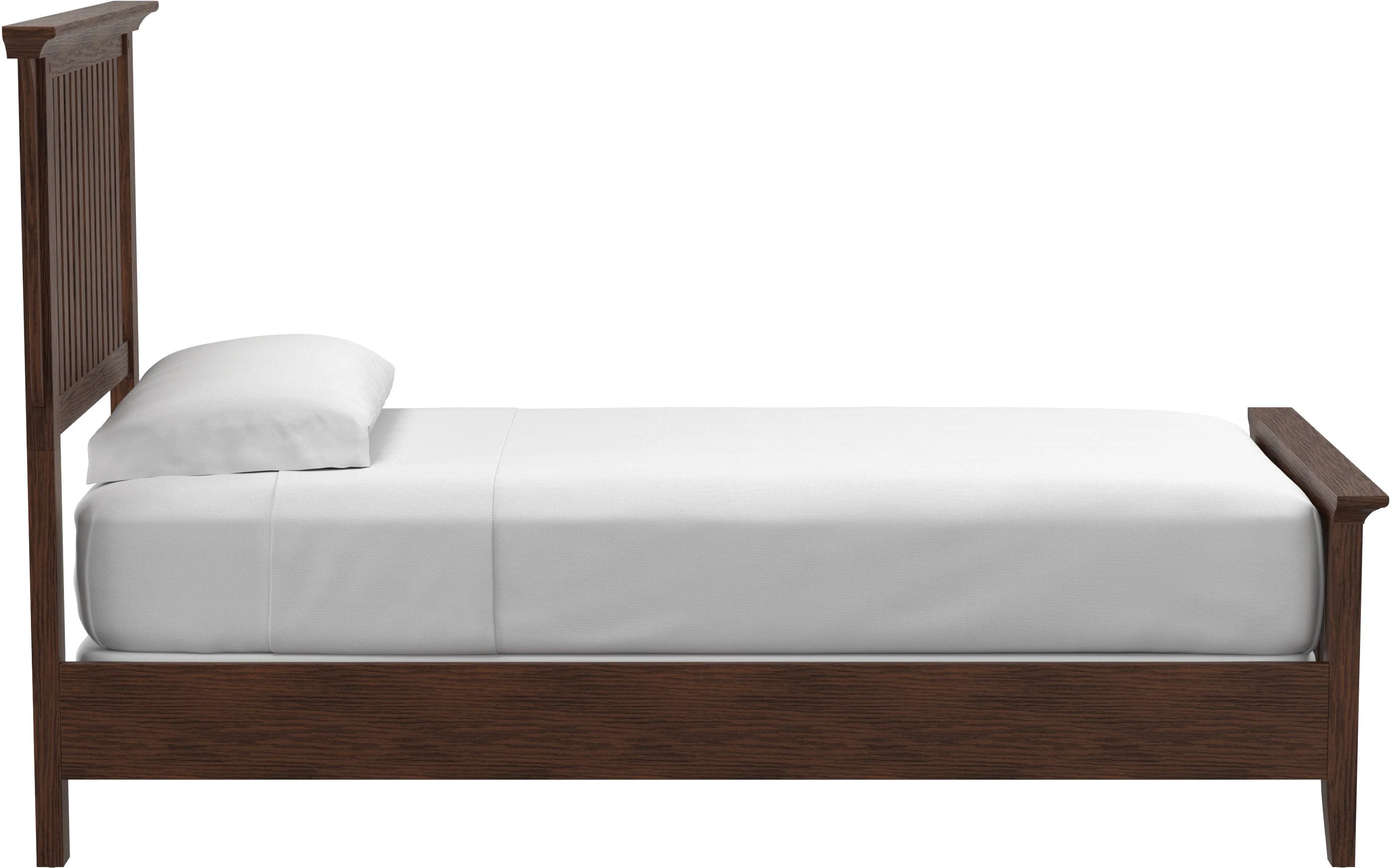 Office Star Modern Mission Twin Bed Set 3/CTN [BP-4201-100K] - Image 3