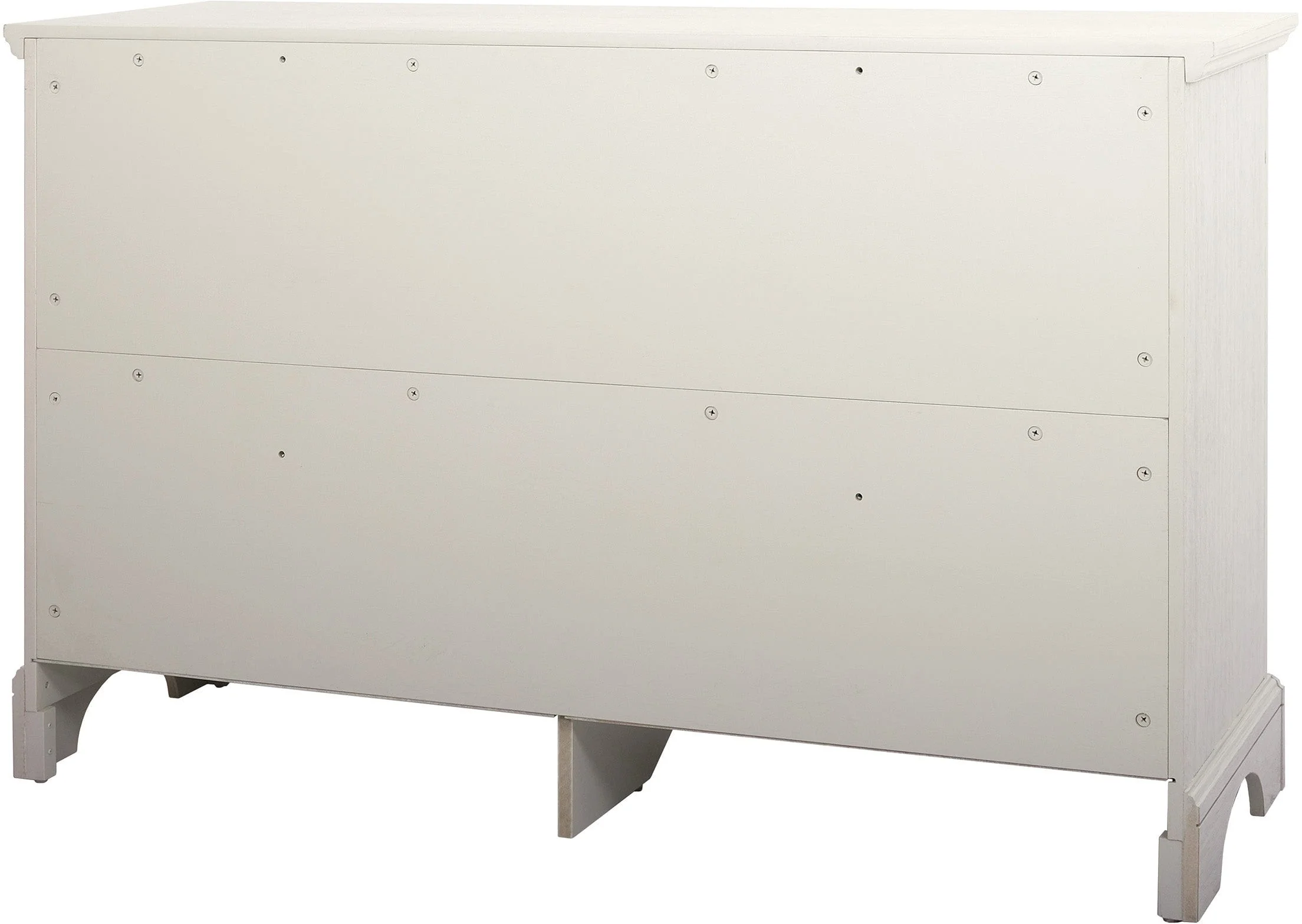 Office Star Farmhouse Basics 6 Drawer Dresser [BP-4215-020W] - Image 4