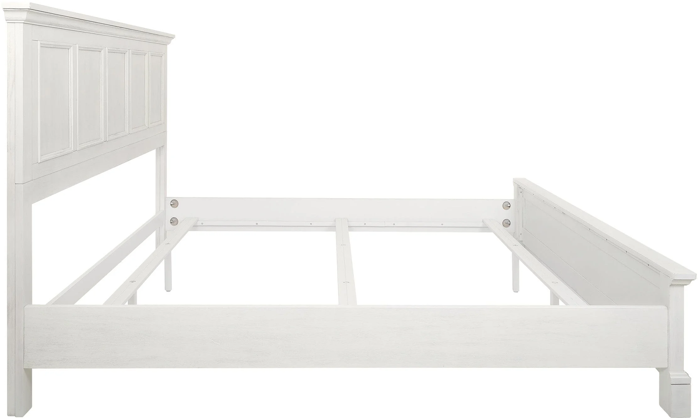 Office Star Farmhouse Basics King Bed Set 3/CTN [BP-4215-300W] - Image 3