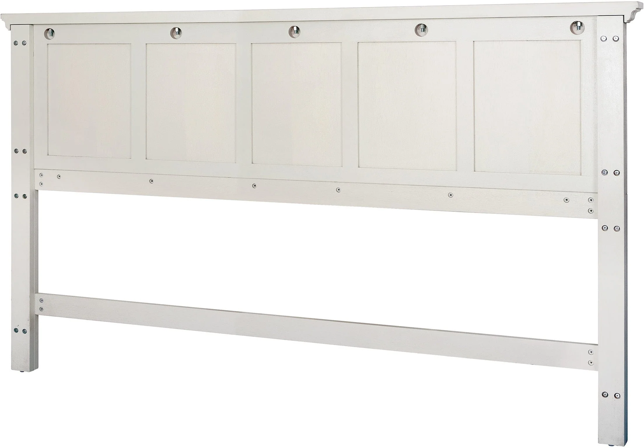Office Star Farmhouse Basics King Bed Headboard [BP-4215-301W] - Image 4