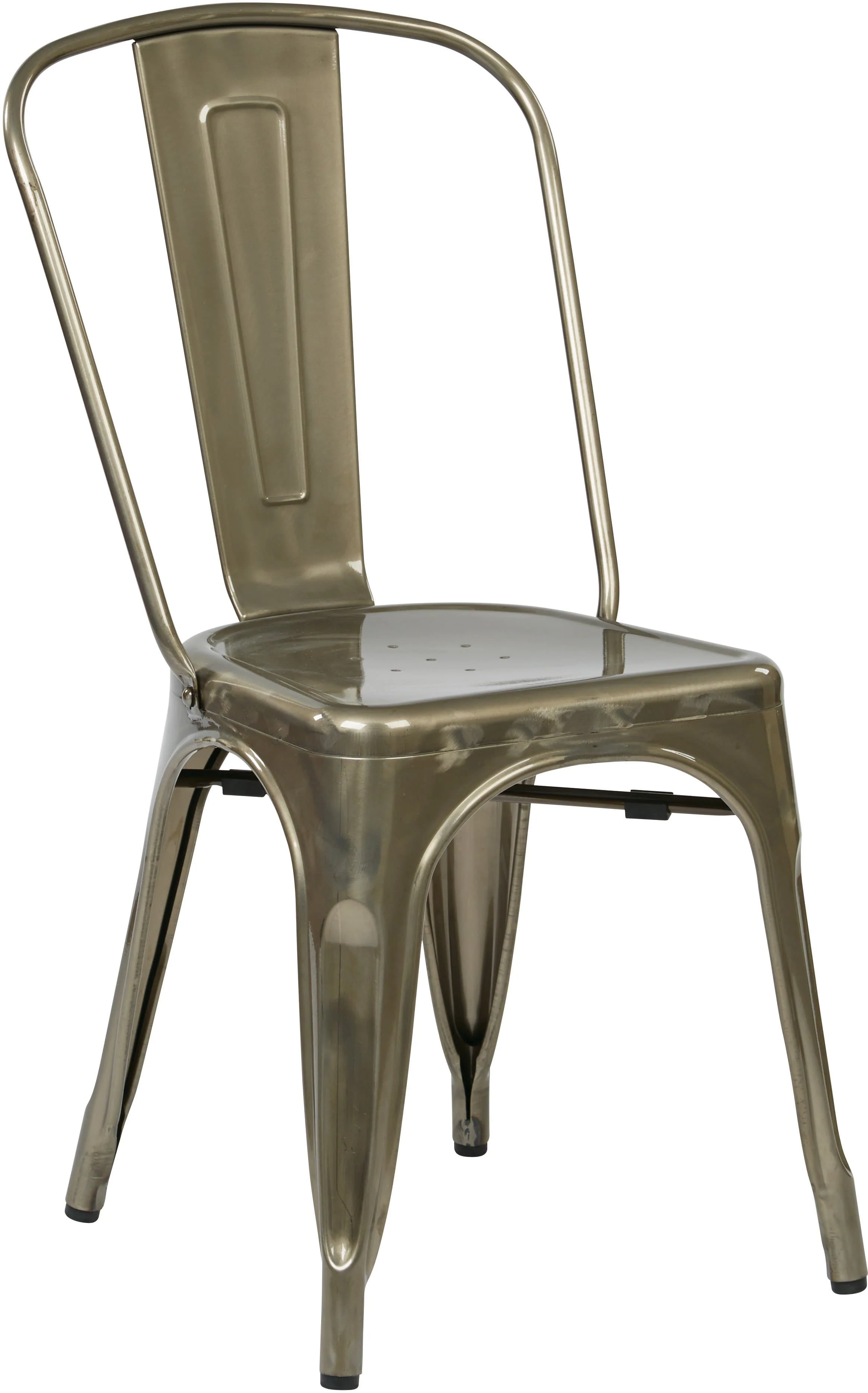 Office Star Bristow Armless Chair Set of 2 [BRW29A2] - Image 4