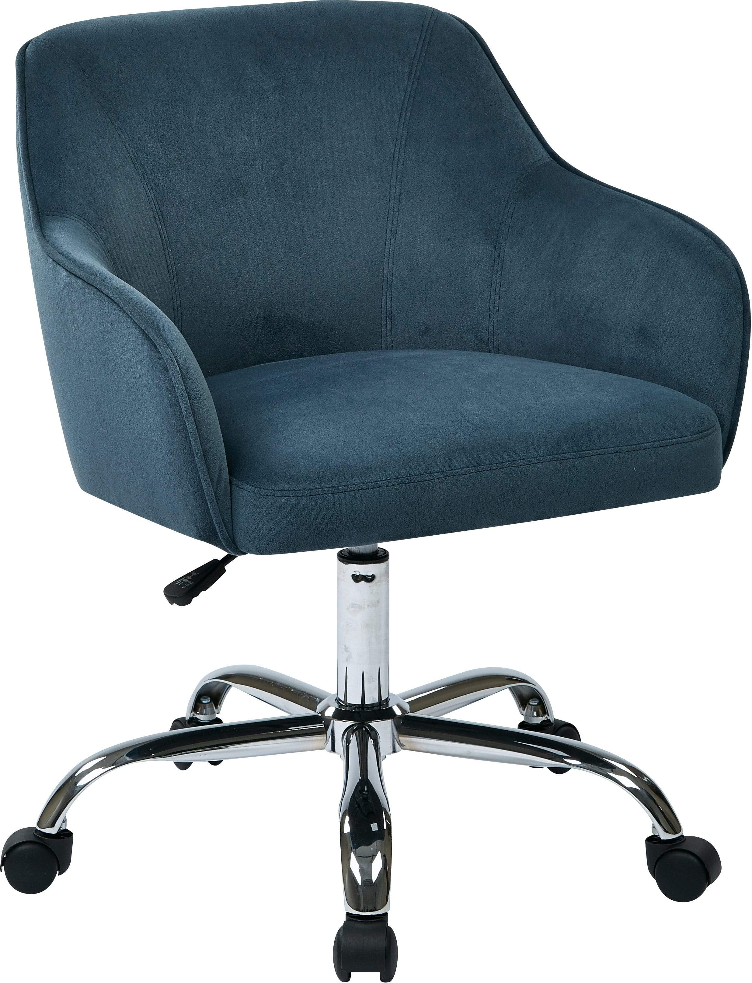 Office Star Ave Six Bristol Task Chair Velvet Fabric [BRL26] - Image 4