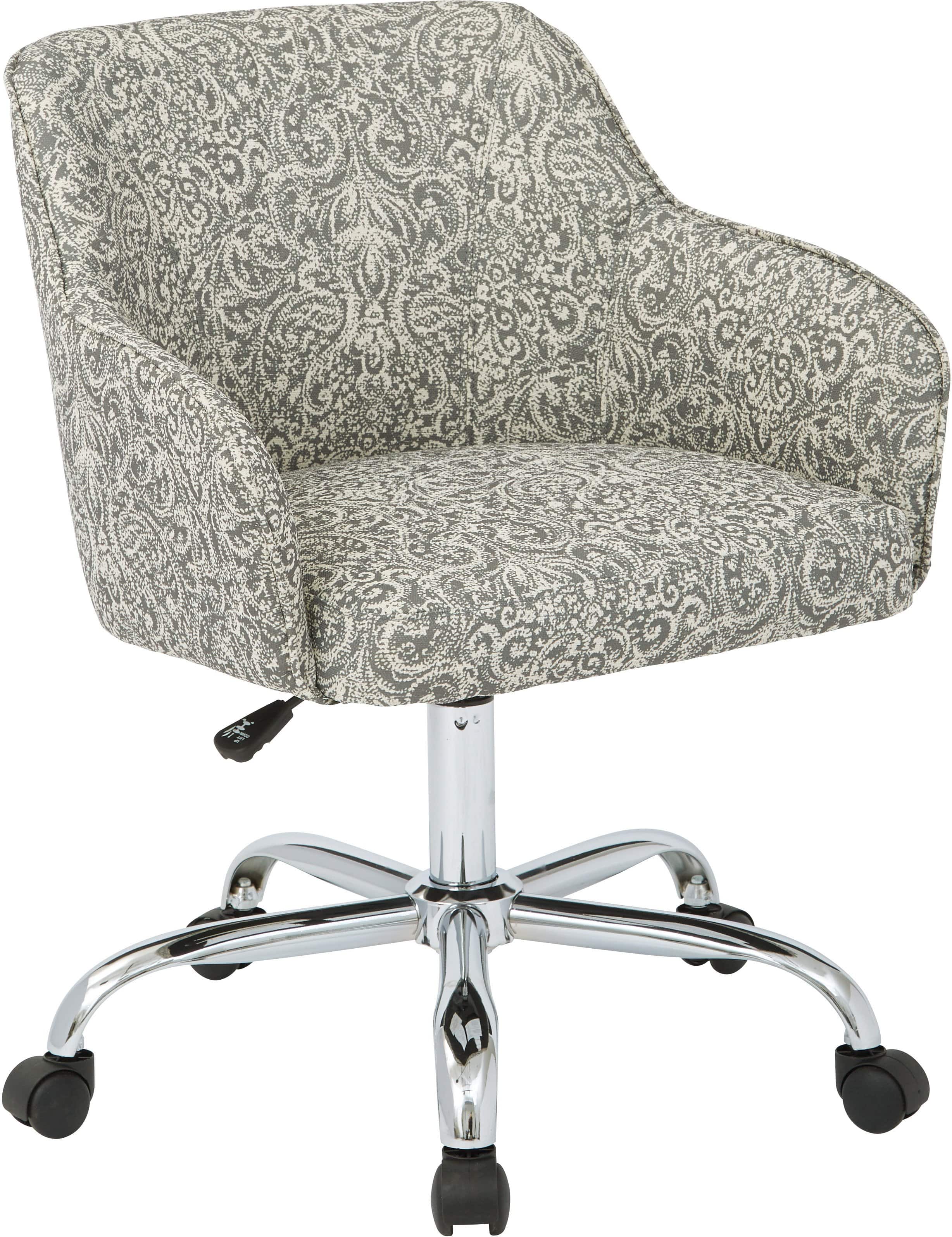 Office Star Ave Six Bristol Task Chair Velvet Fabric [BRL26] - Image 5